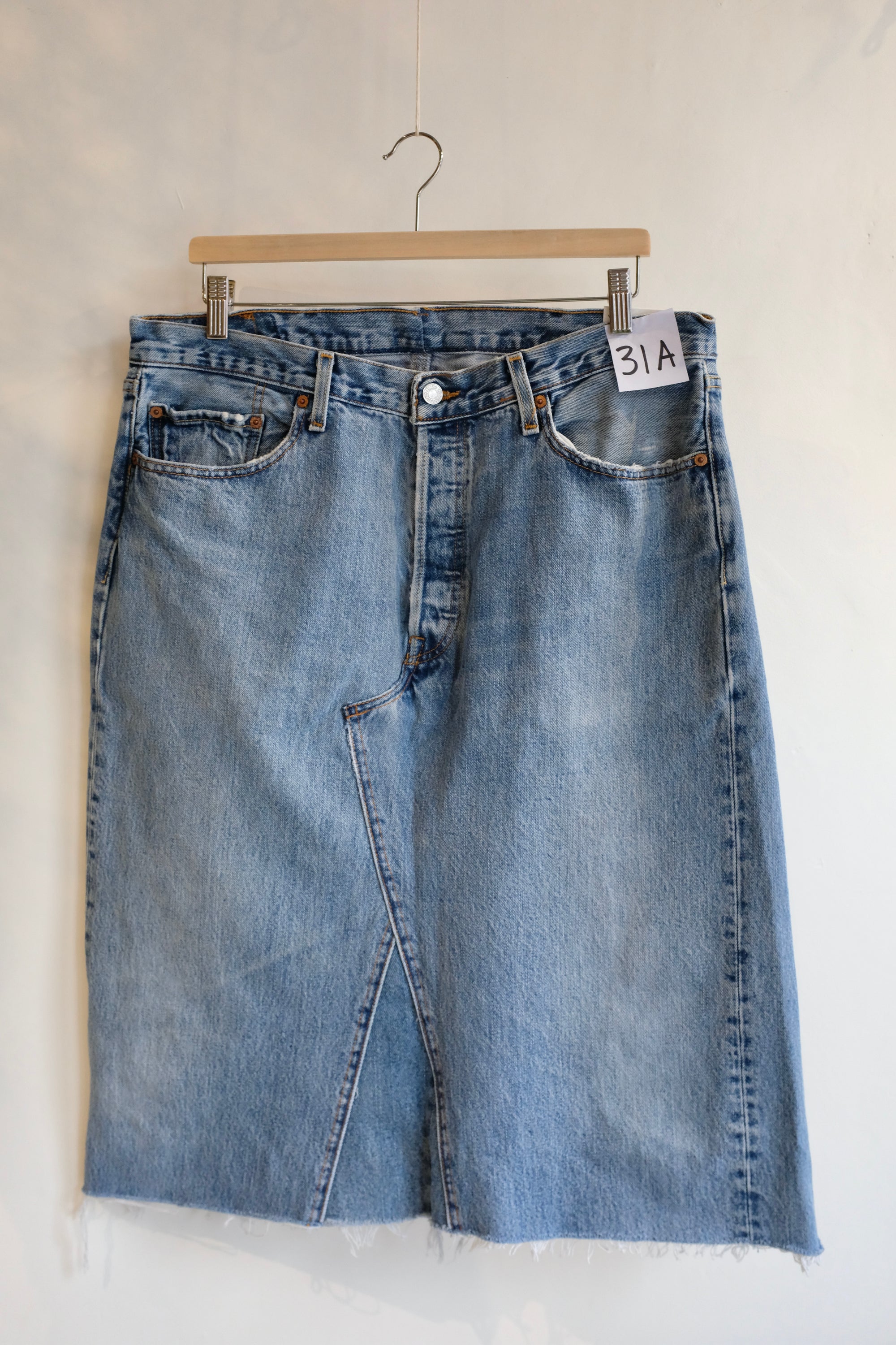 Vintage Insert Skirt / Vintage Indigo
