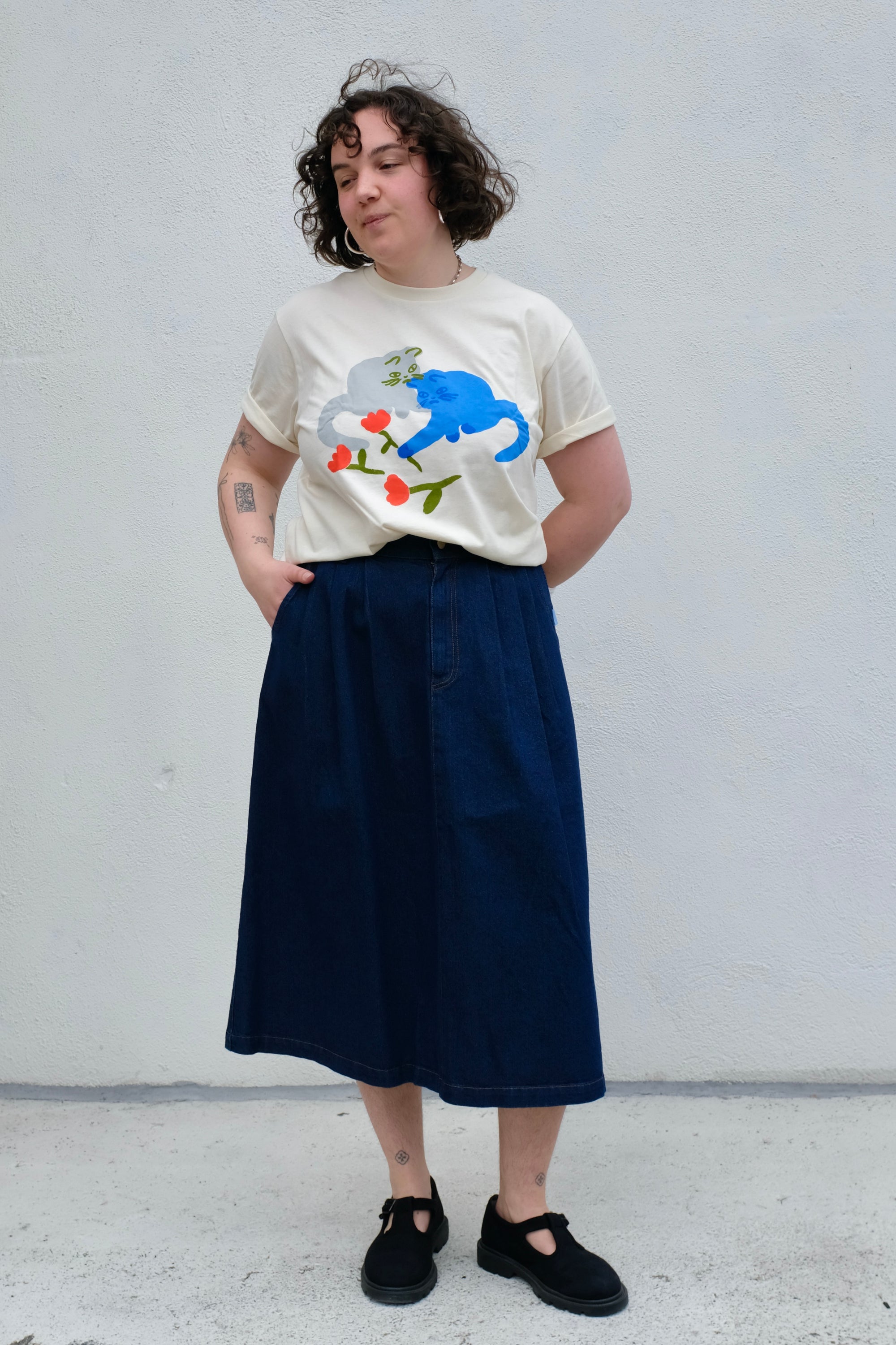 Yarrow Goods Good Company Unisex Tee / Cream