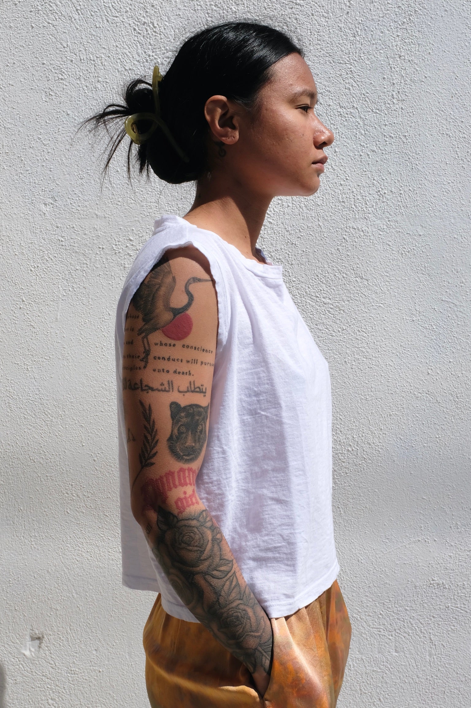 Sundry Muscle tank / Cream