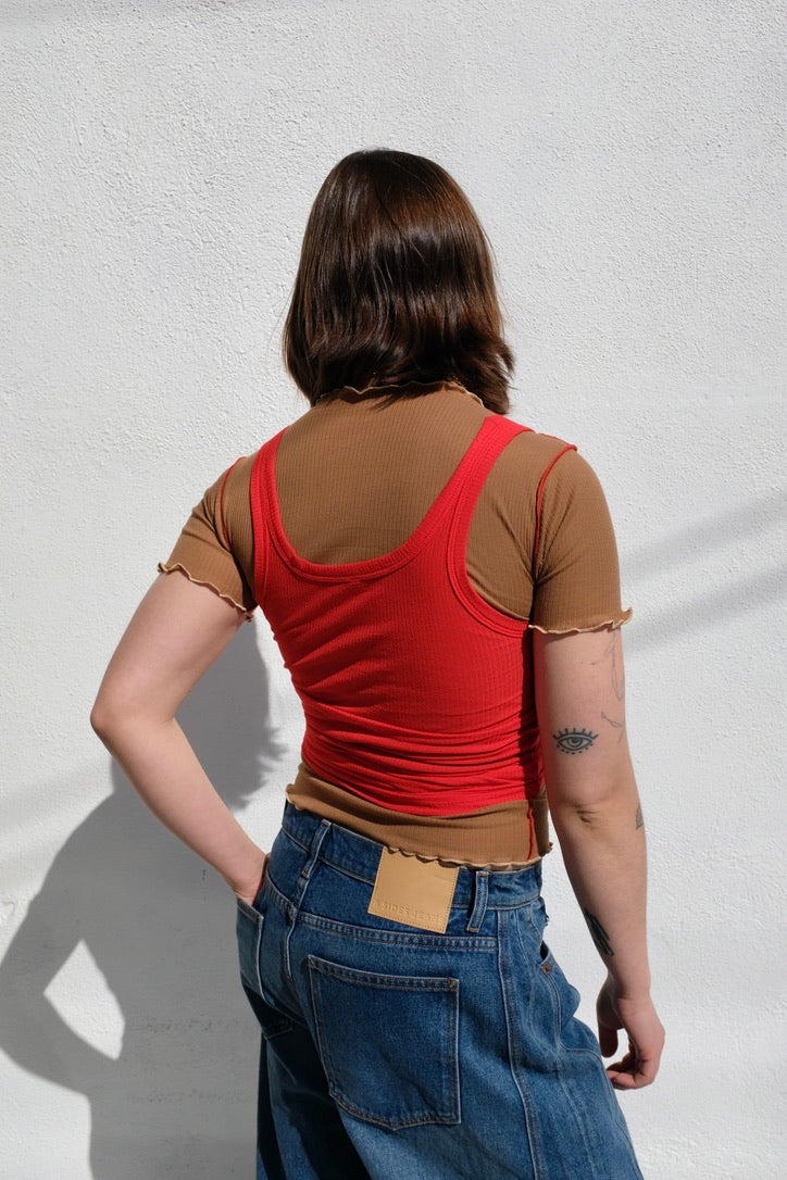 Baserange Vein Tee / Alamillo Brown