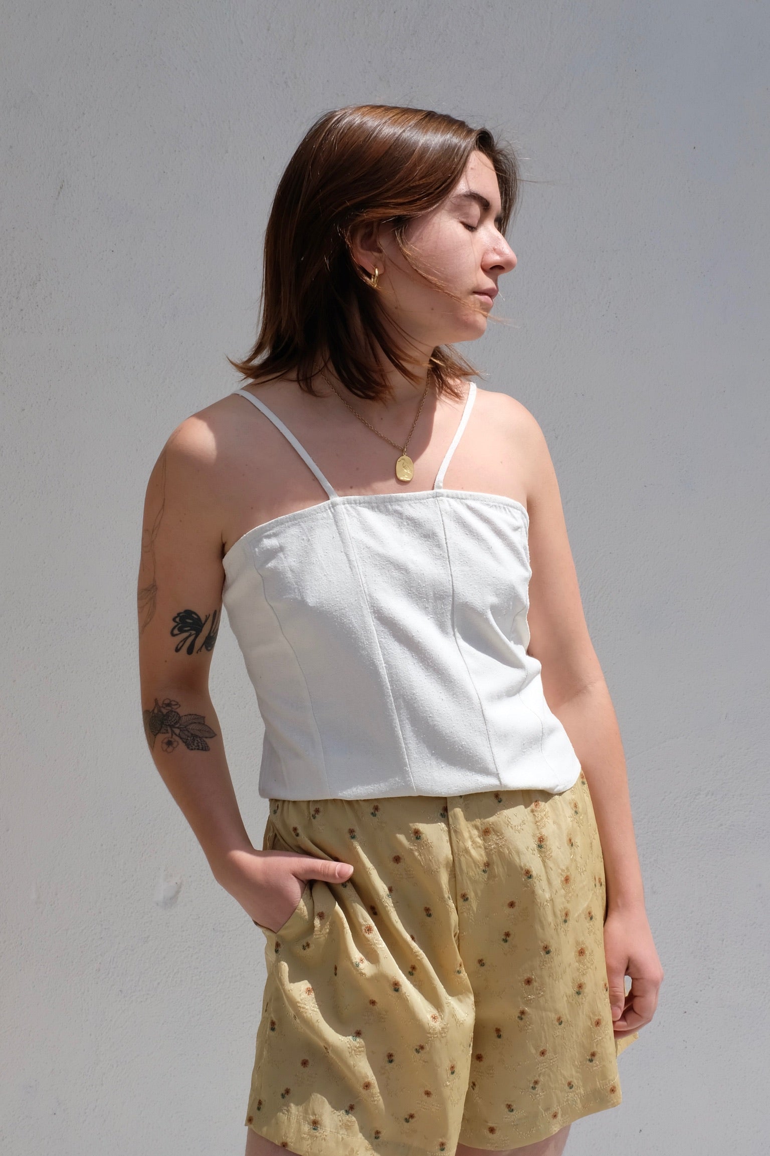 Zii Ropa Celine Top / Natural