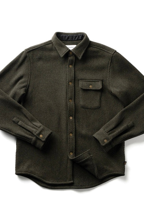 Jericho Wool Shirt / Fern
