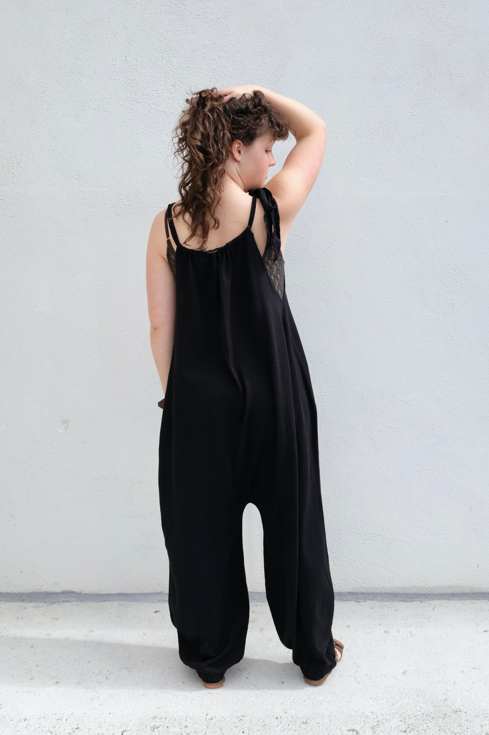 Lauren Manoogian Gather Jumpsuit / Black
