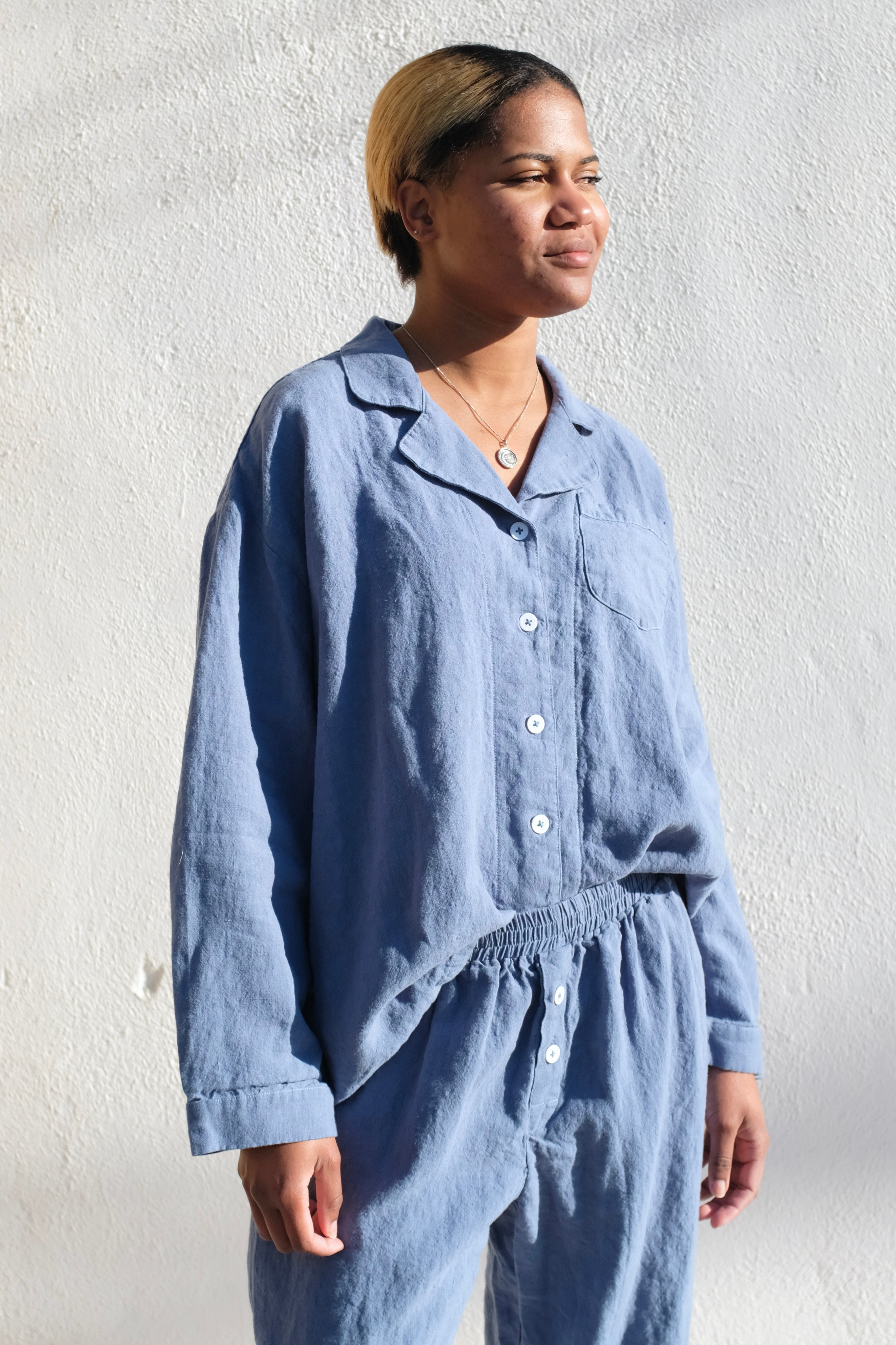 Shelter PJ Set / Denim