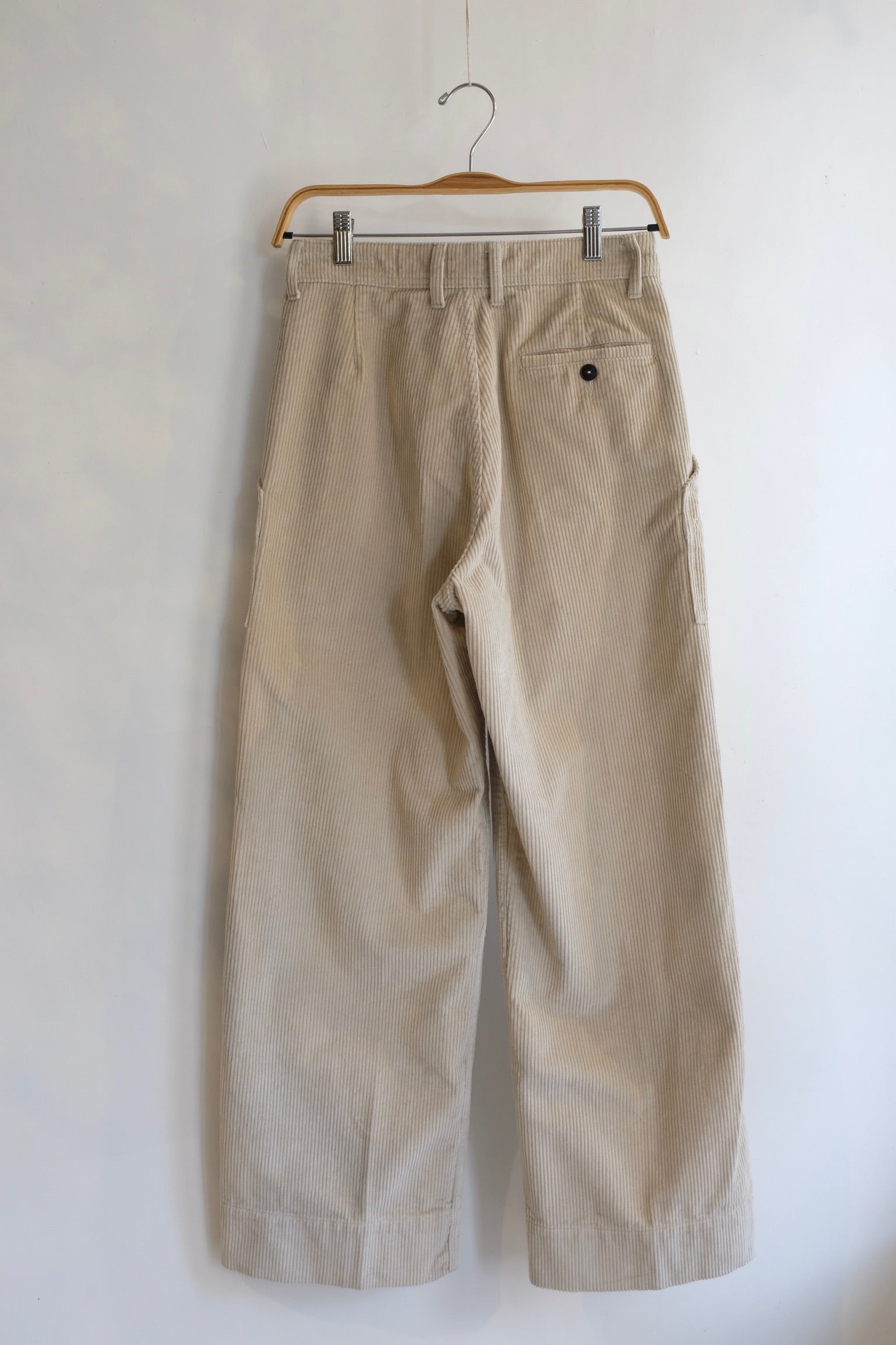 Pre-loved / Girls of Dust / Sailor Fatigue 8 Wales Cords / Stone / Size XS