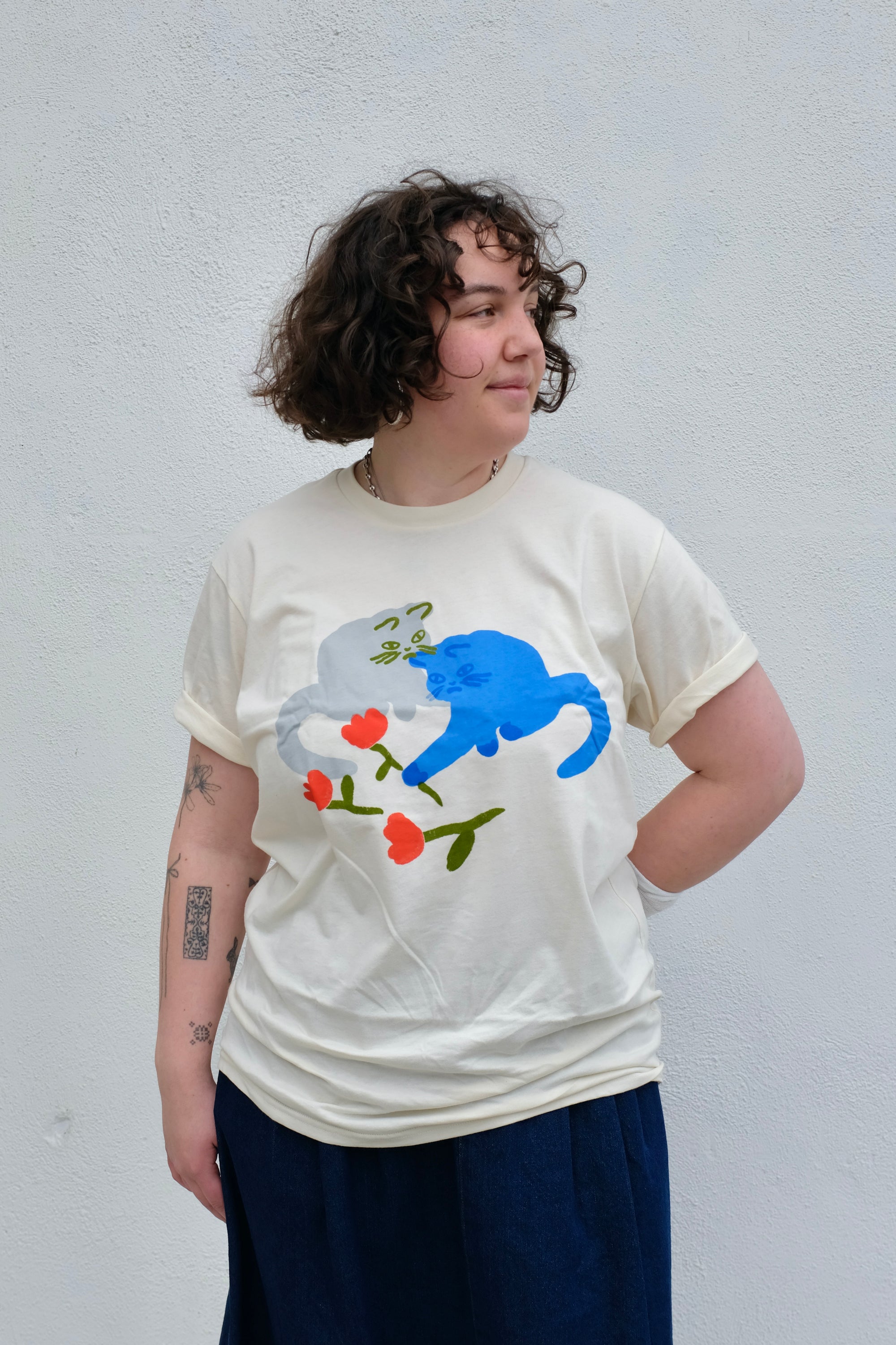 Yarrow Goods Good Company Unisex Tee / Cream