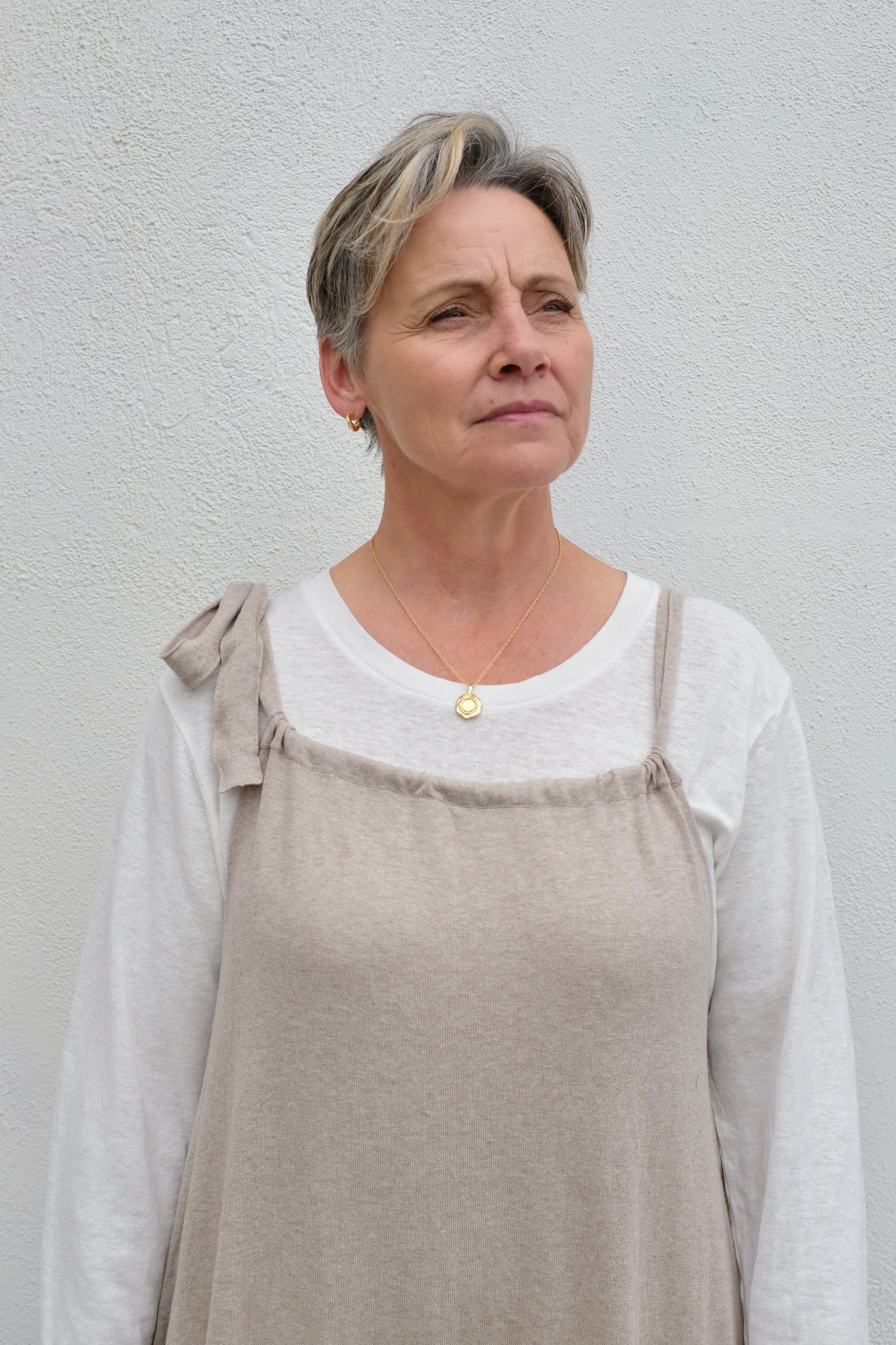 Lauren Manoogian Gather Jumpsuit / Sisal