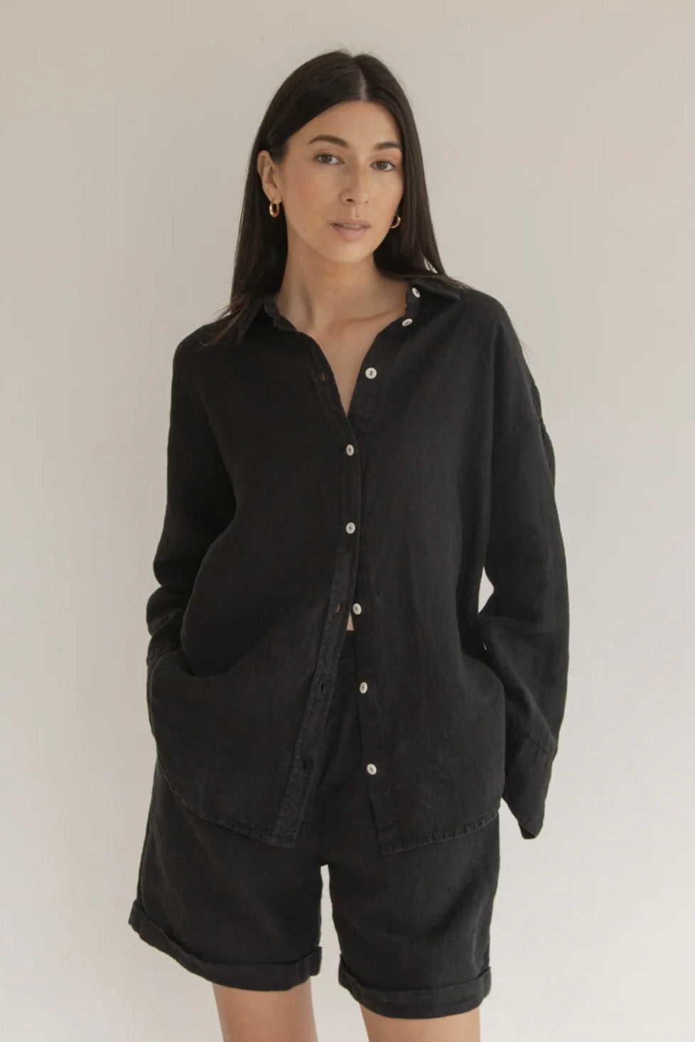 Gillian Stevens Lee Shirt / Noir