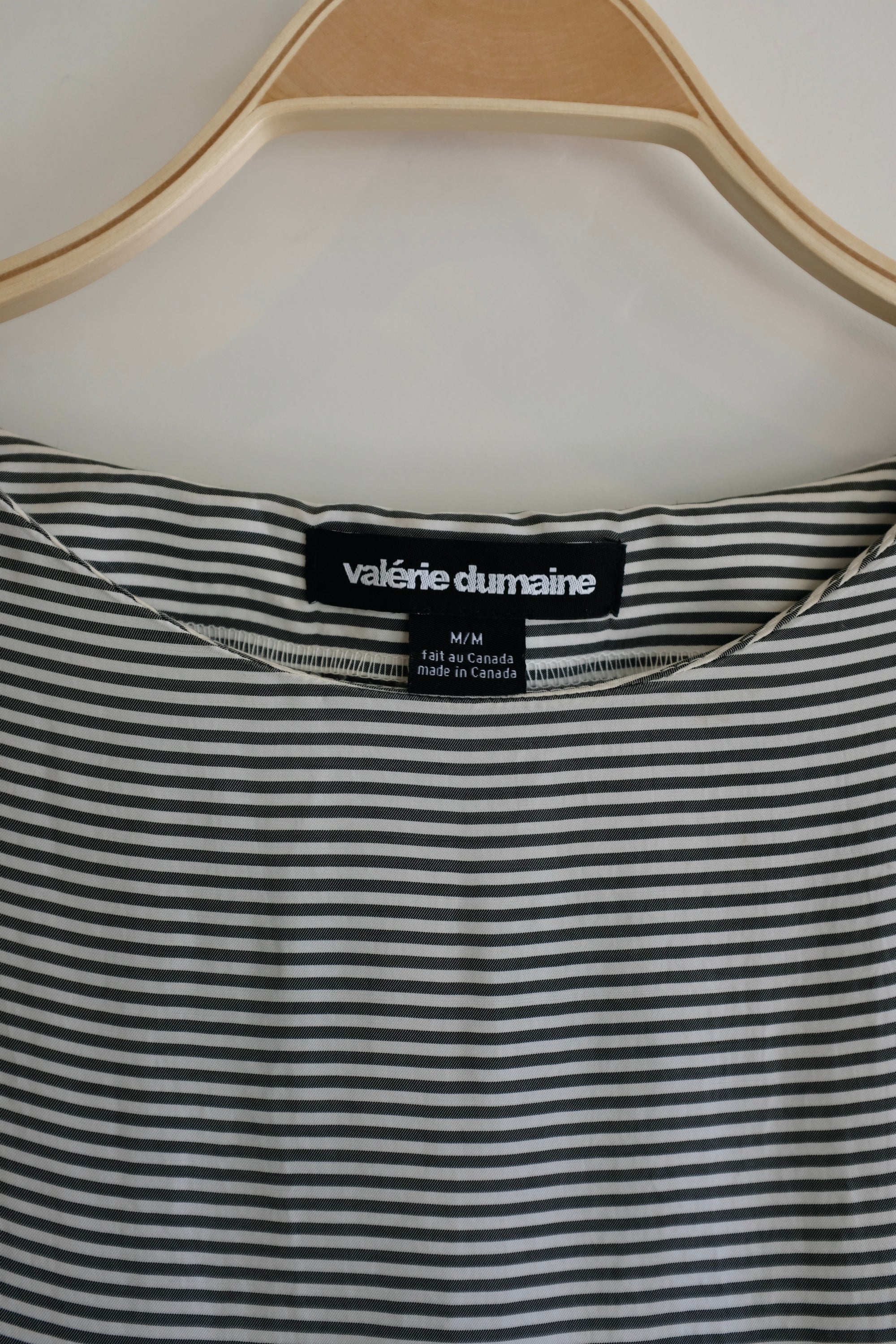 Pre-loved / Valerie Dumaine Stripe Dress / Size M