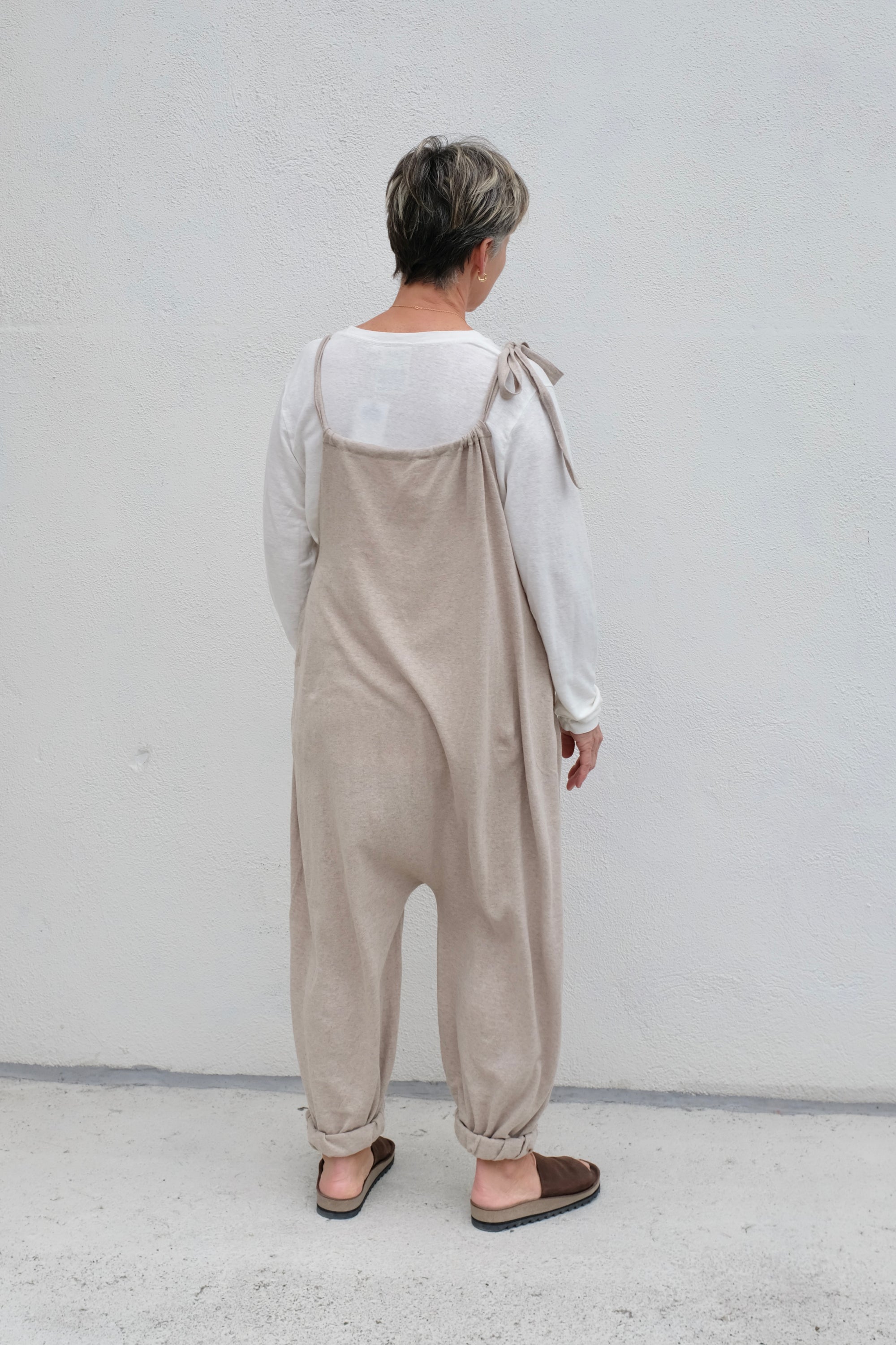 Lauren Manoogian Gather Jumpsuit / Sisal