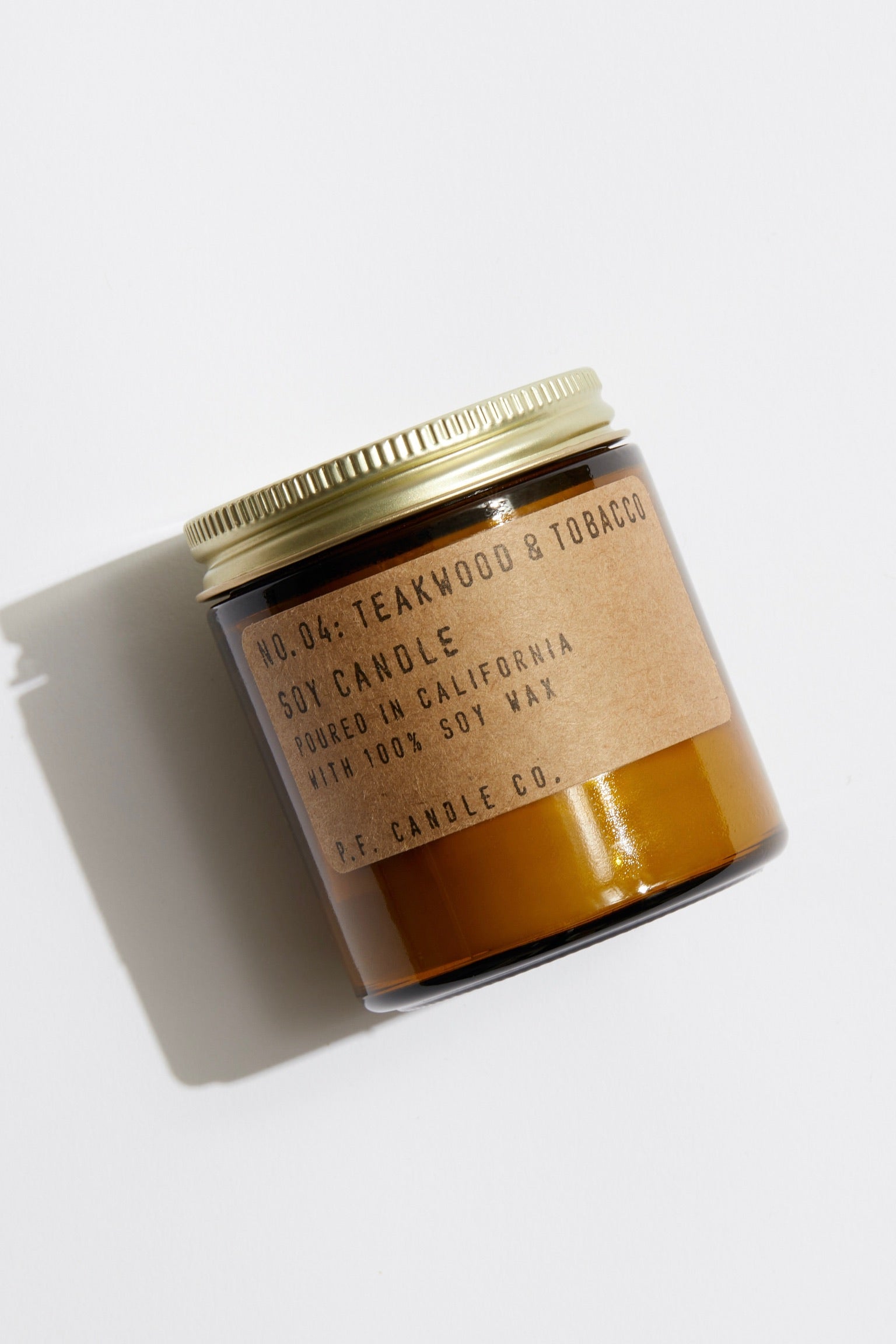 Teakwood & Tobacco Soy Candle / 7.2 oz