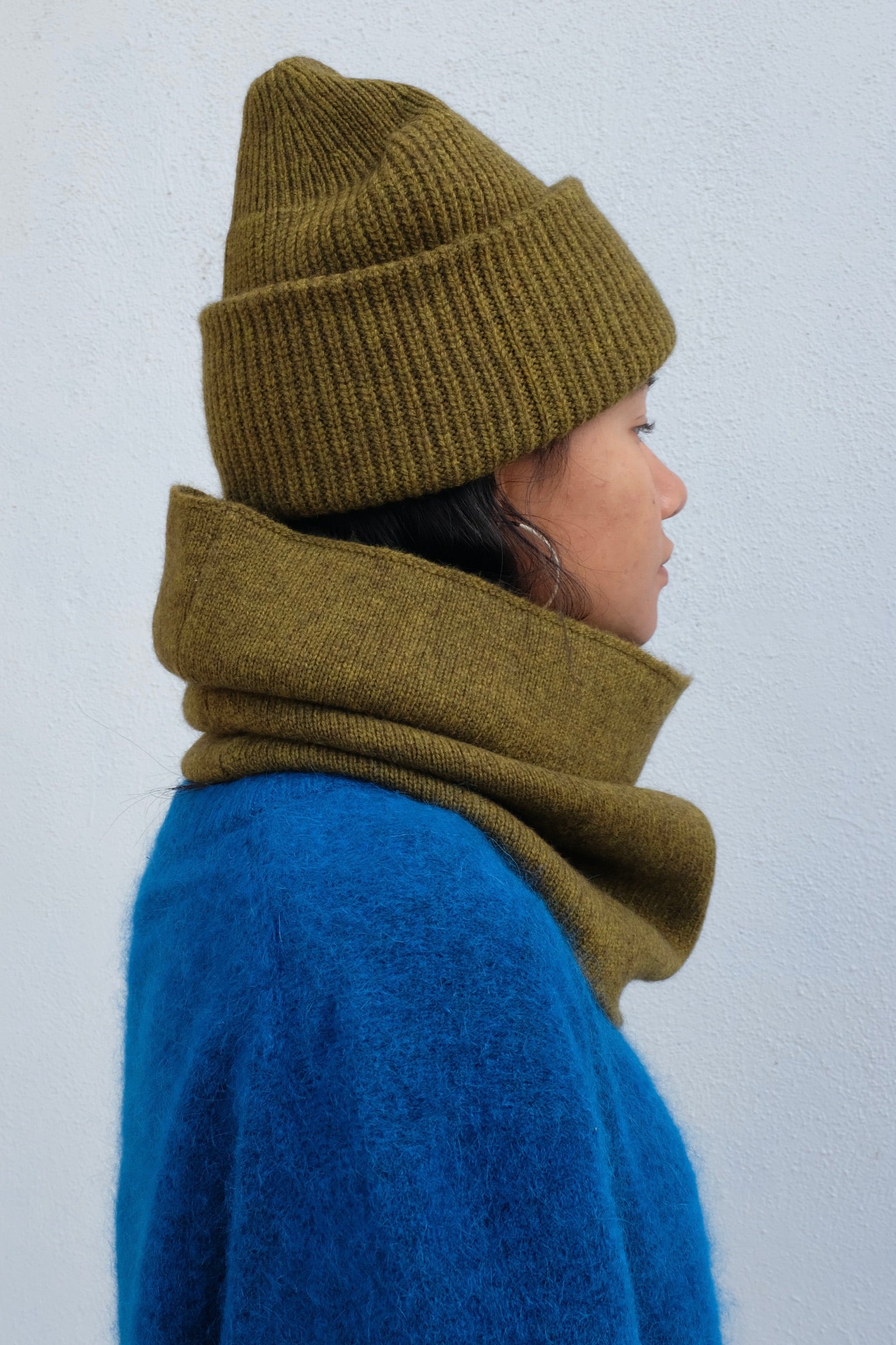 szeki Signature Yak Beanie / Kelp