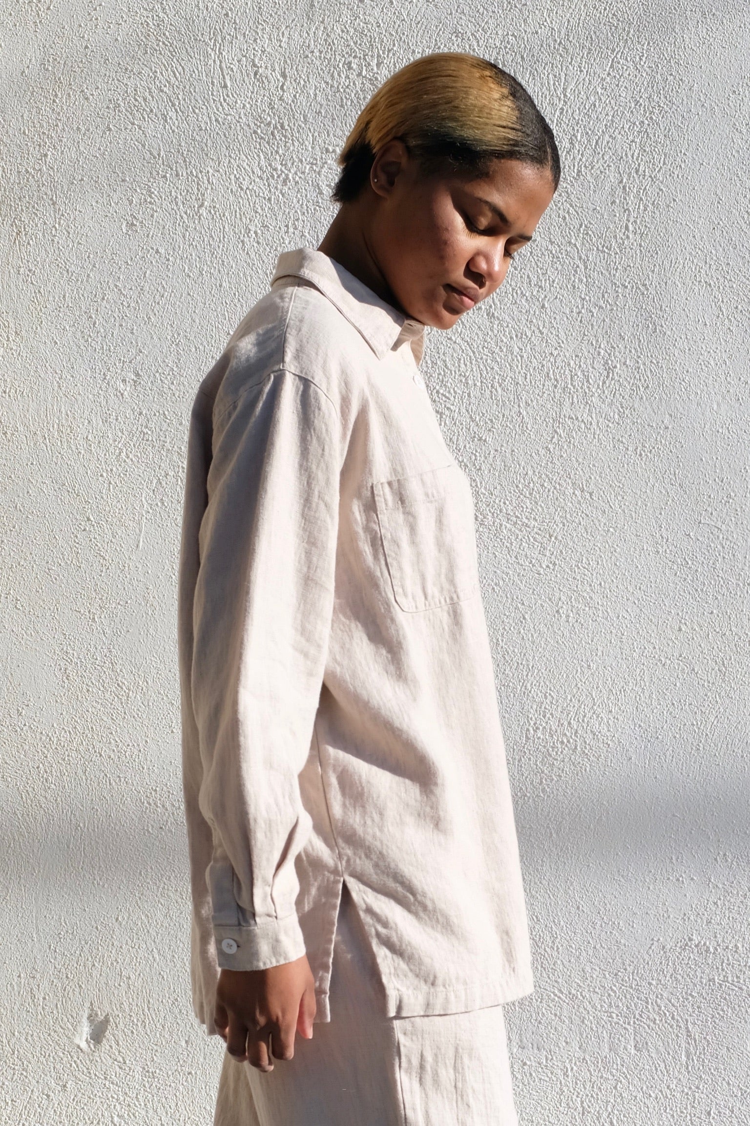 Shelter Lloyd Button Up Shirt / Gleam