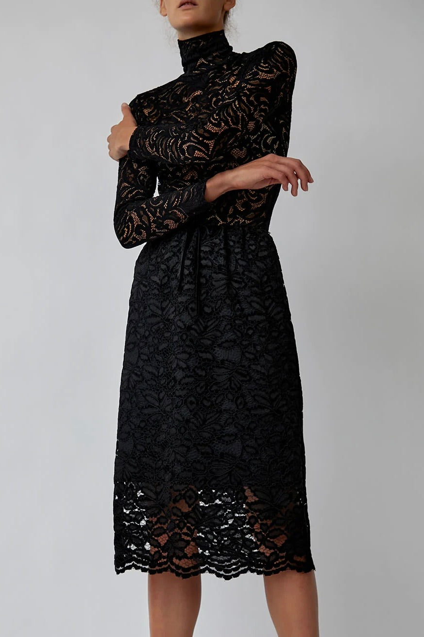 No.6 MILA Skirt / Black Lace
