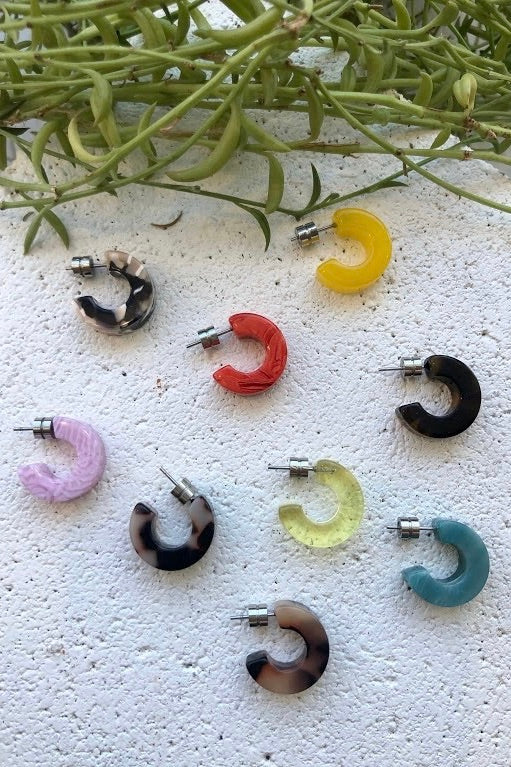 Muse Hoops / Orchid