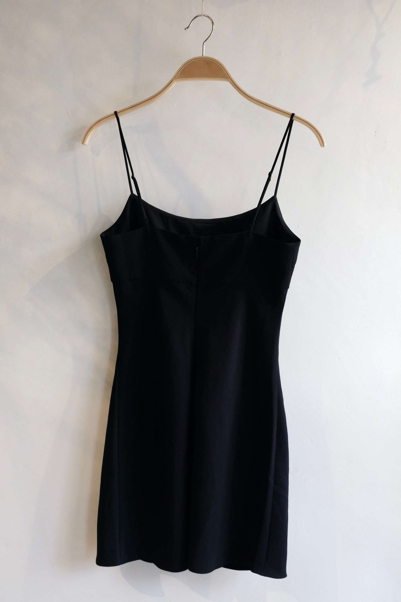 Pre-loved / Wilfred Strappy Black Mini Dress / Size 4