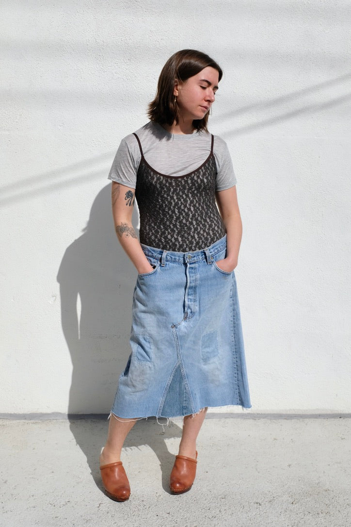 Baserange Tee Shirt / Grey Melange