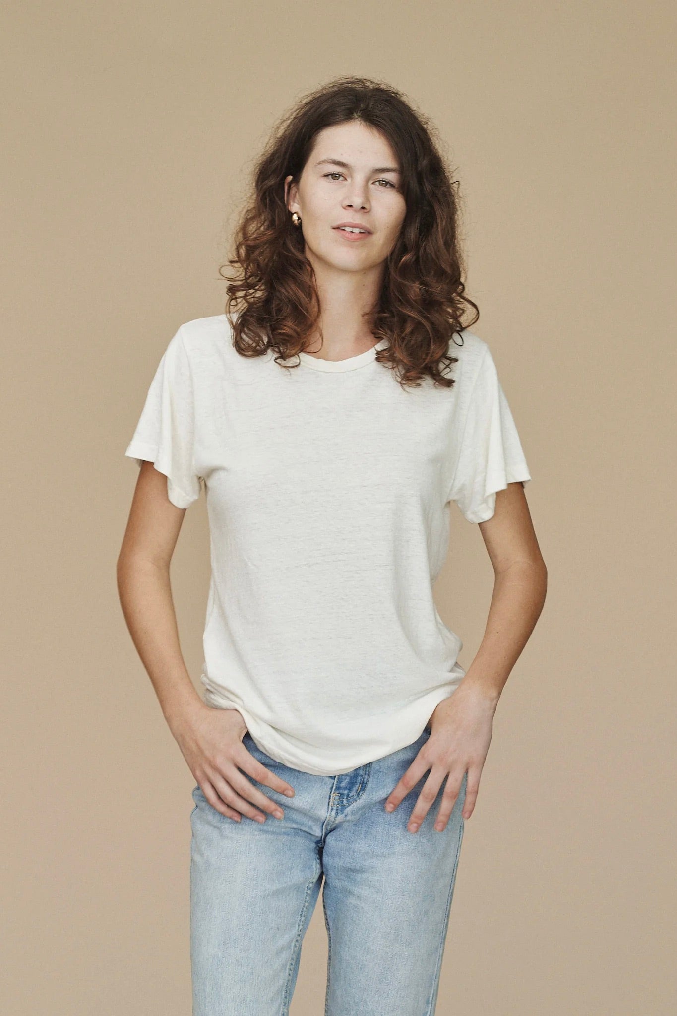 Lorel Tee / Washed White