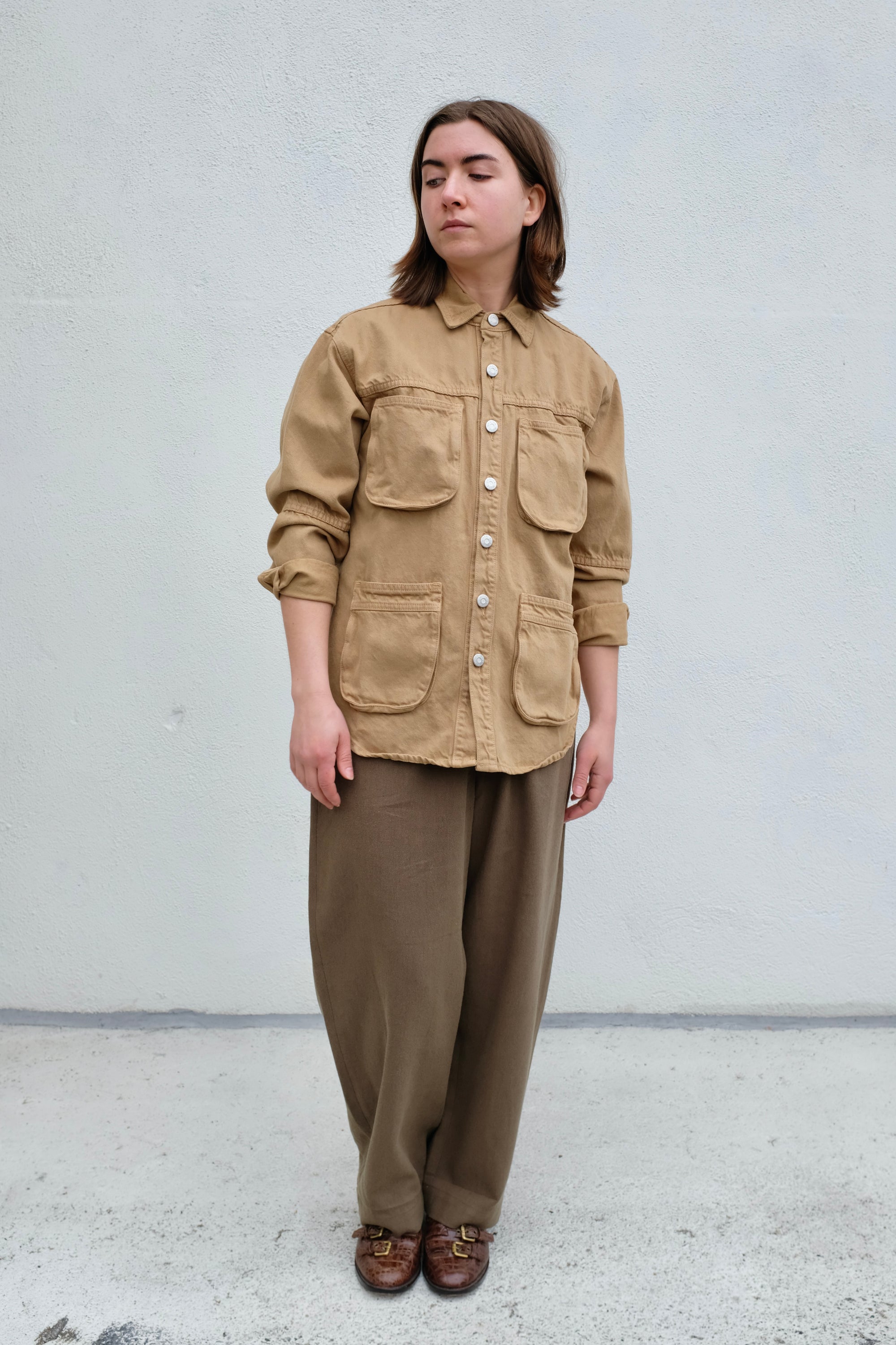 Shaina Mote Work Shirt / Stonewash Sand
