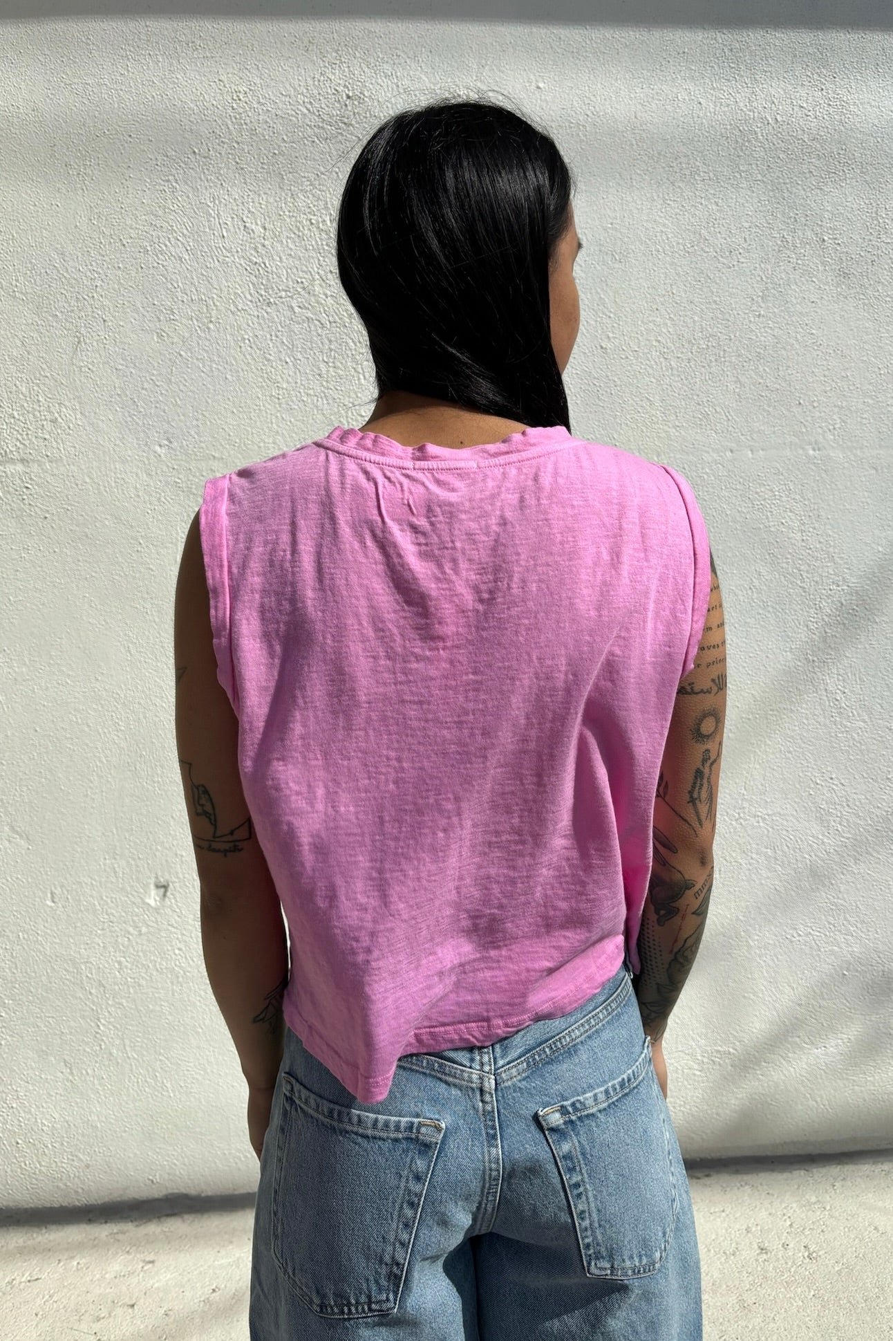 Sundry Muscle tank / Magenta