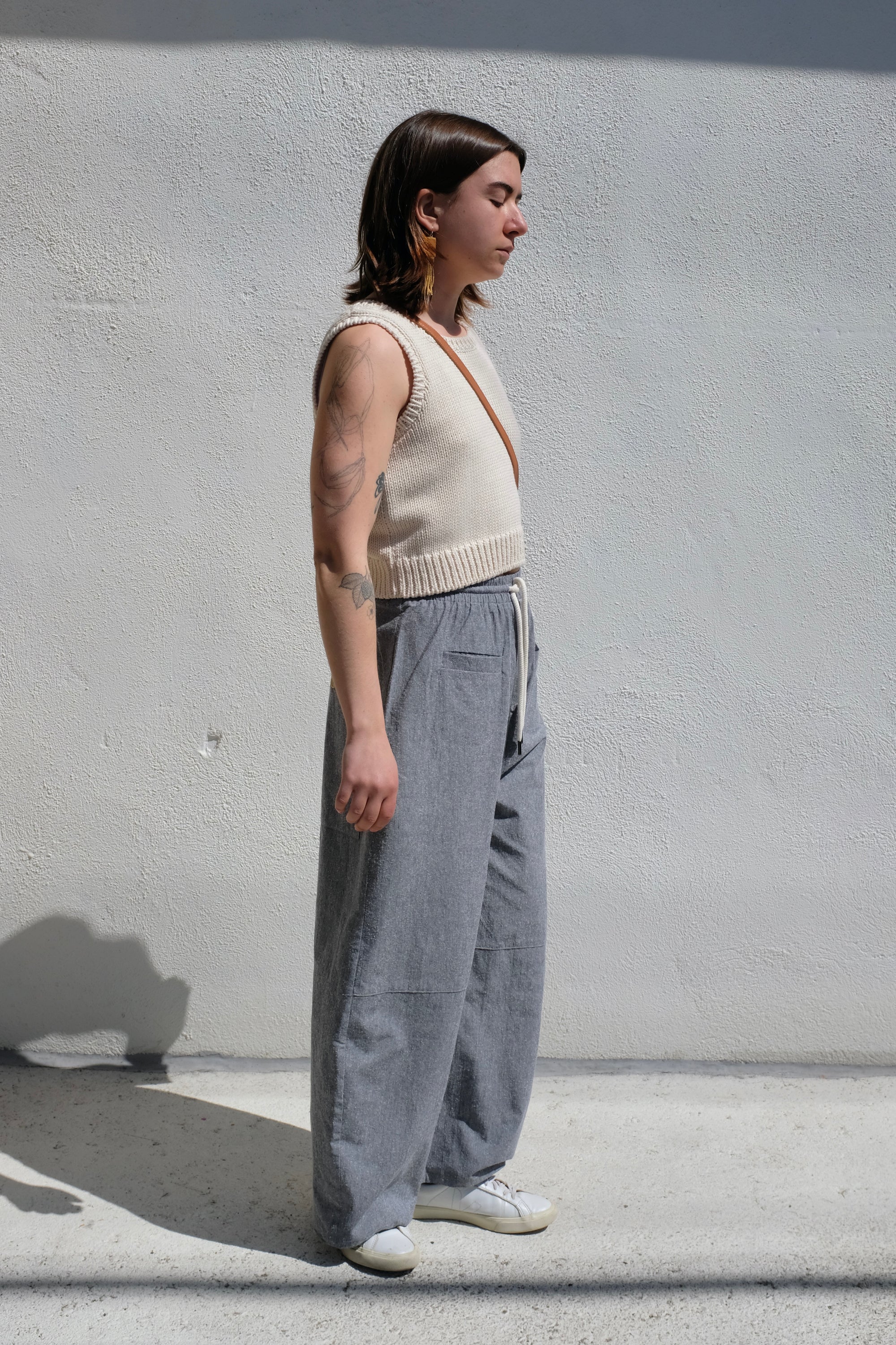 Atelier Delphine Hannah Pant / Chambray Silk