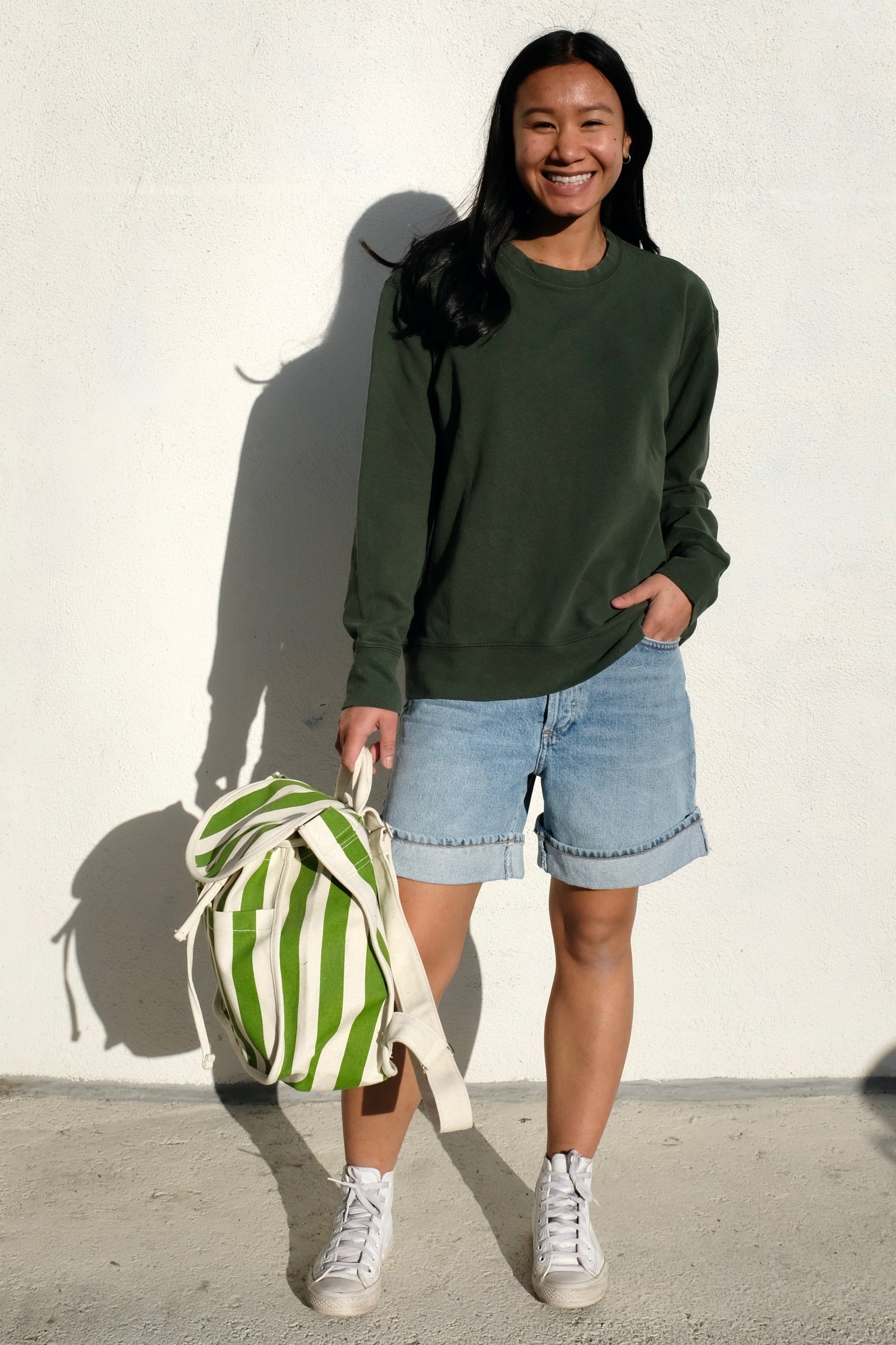 Jungmaven California Pullover / Hunter Green