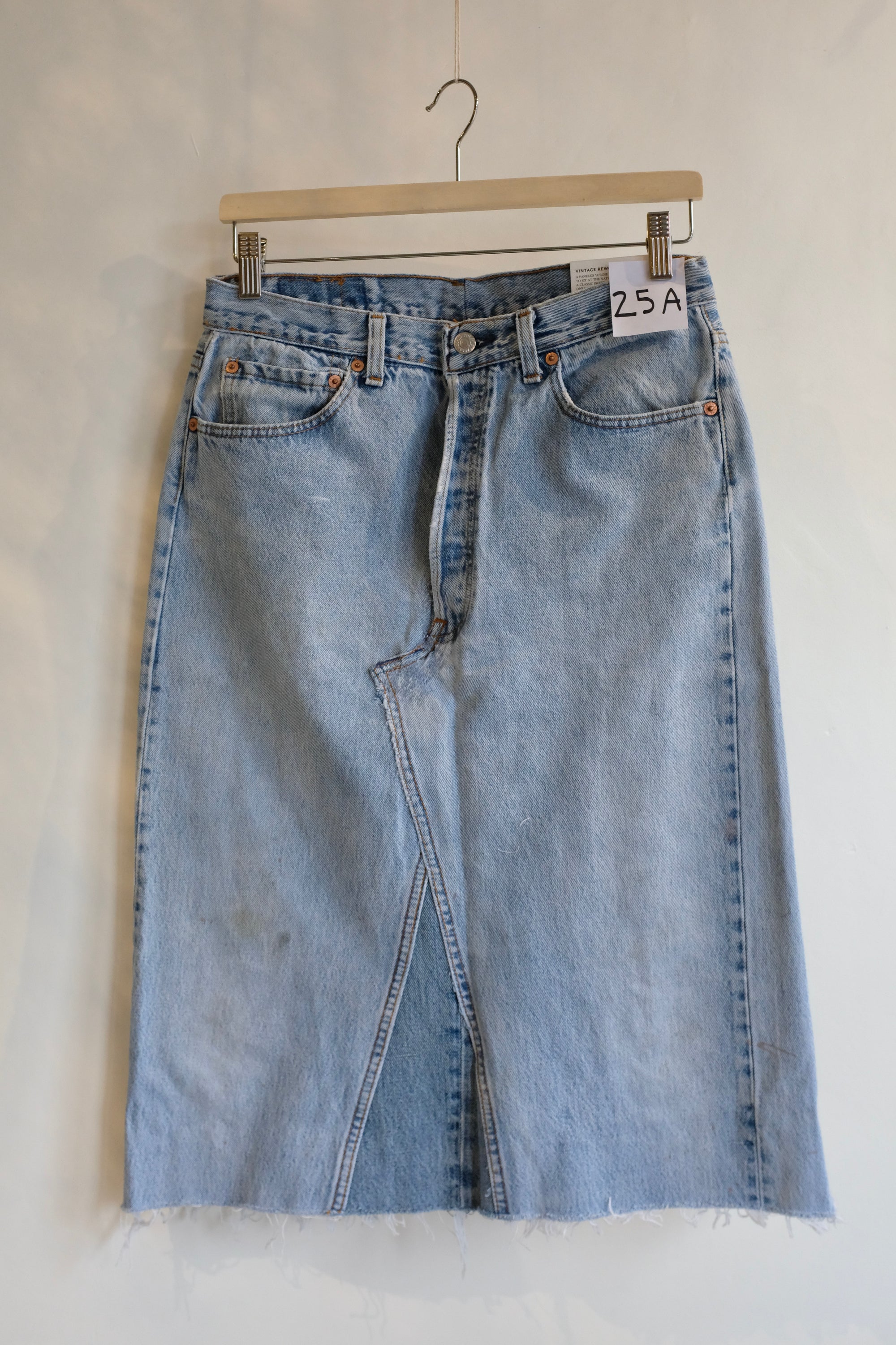 B sides Vintage Insert Skirt / Vintage Indigo
