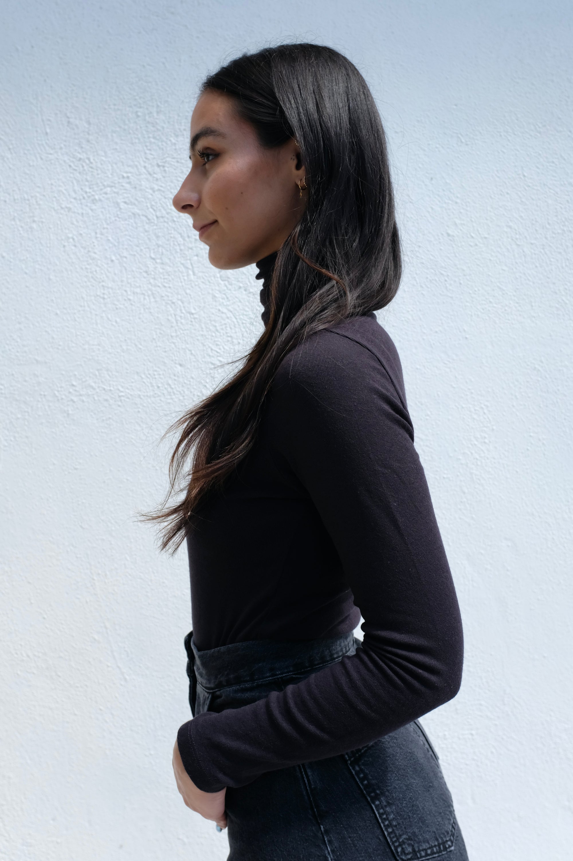 Jungmaven WHIDBEY Turtleneck, Black