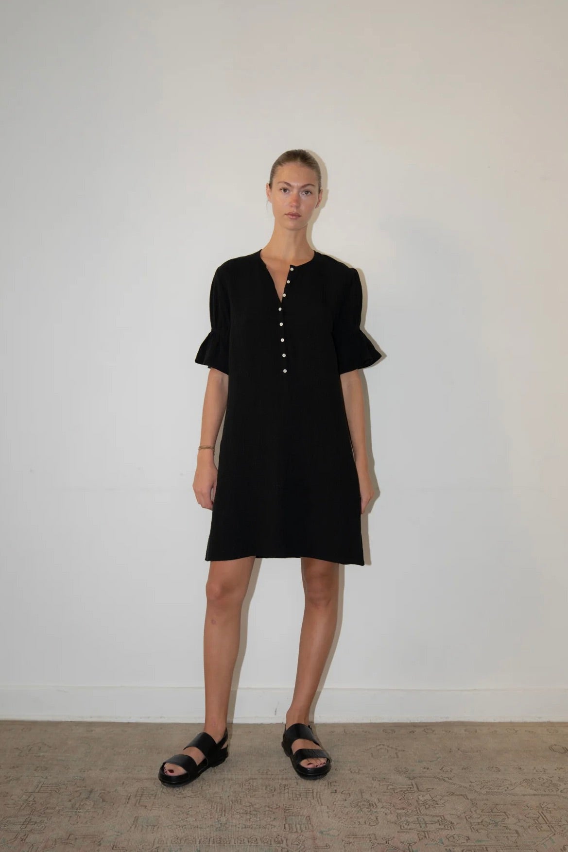 Zii Ropa Ceara Dress / Black