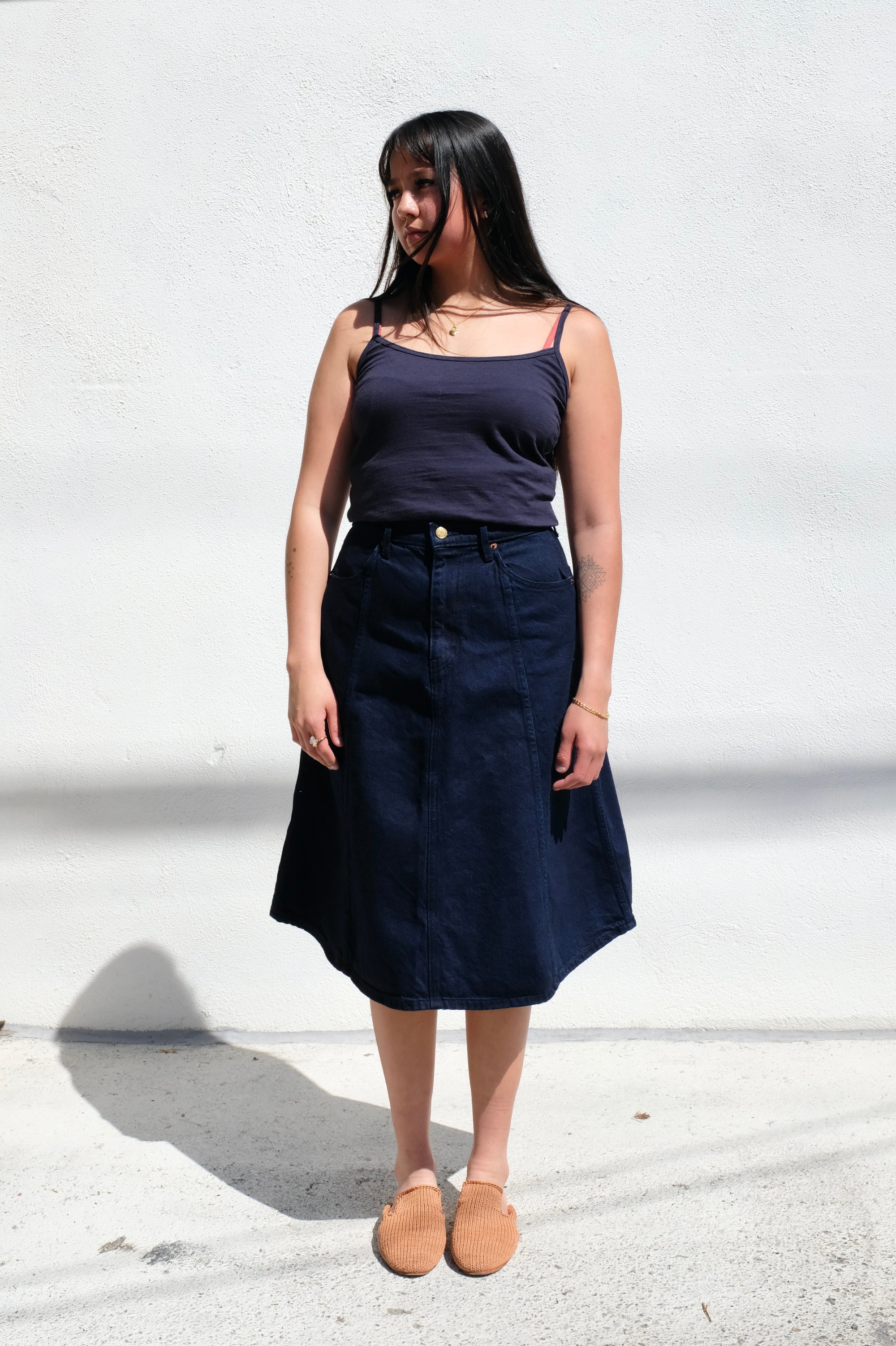 B Sides Zora Tank / Navy