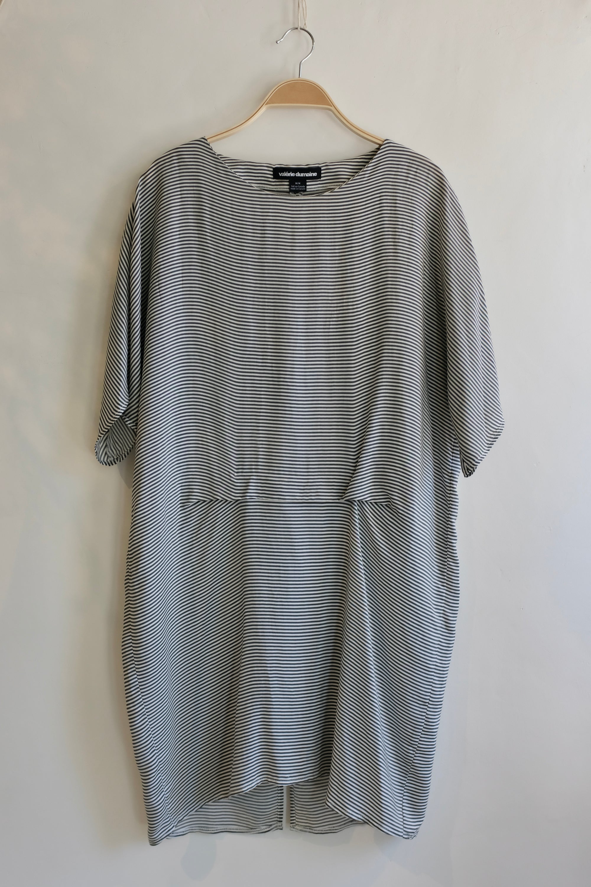 Pre-loved / Valerie Dumaine Stripe Dress / Size M