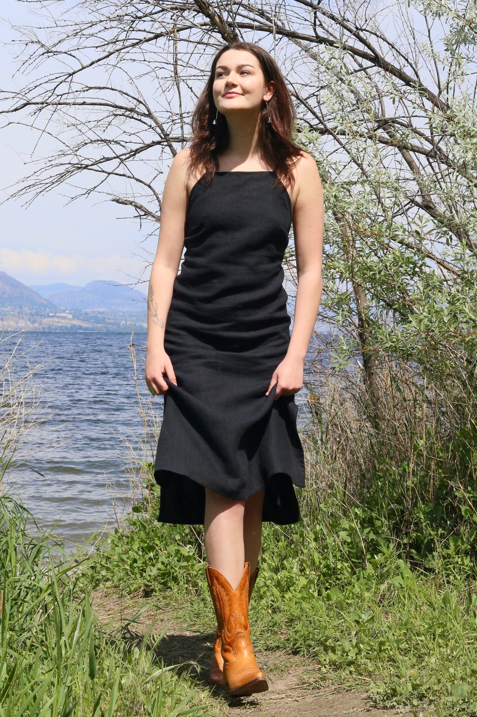 Zii Ropa Ley Dress / Black