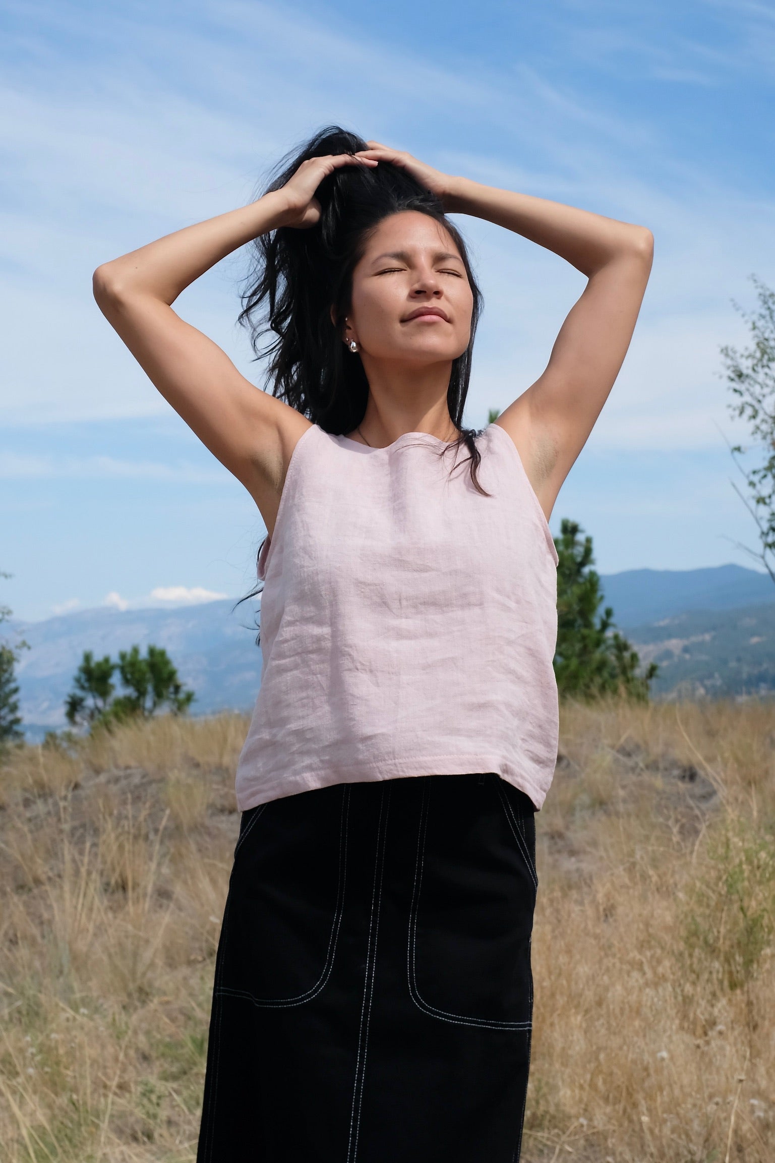 We Are Stories Dogwood Tank / Pale Pink