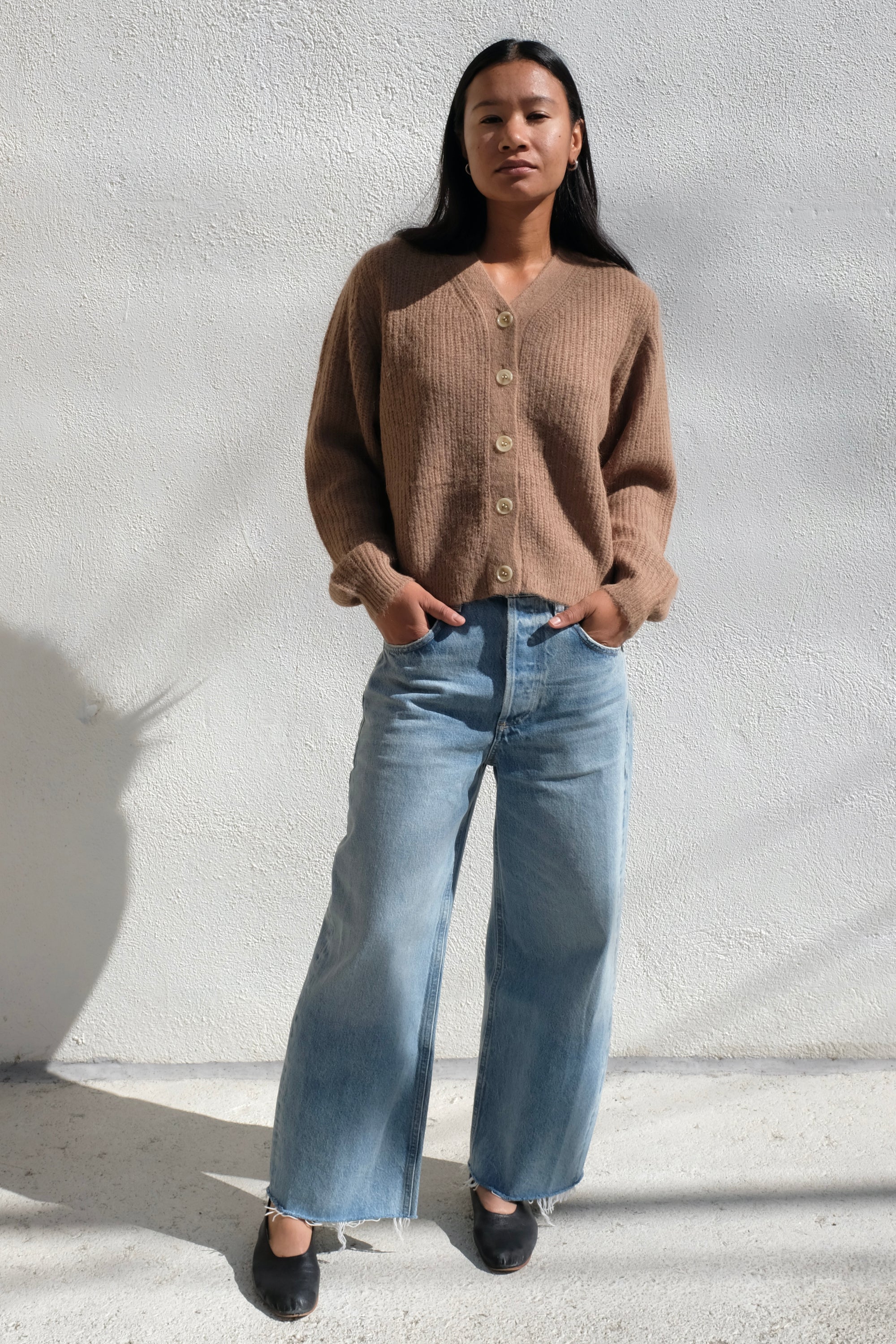 Citizen of Humanity Ayla Raw Hem Crop / Sodapop