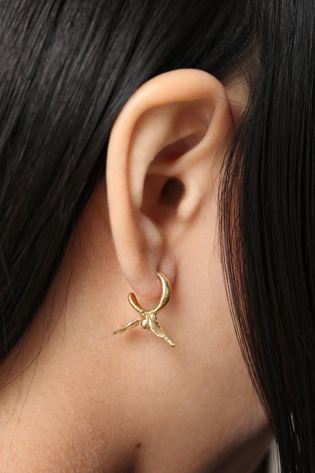 Ora C Bloom Earrings / 10k Gold