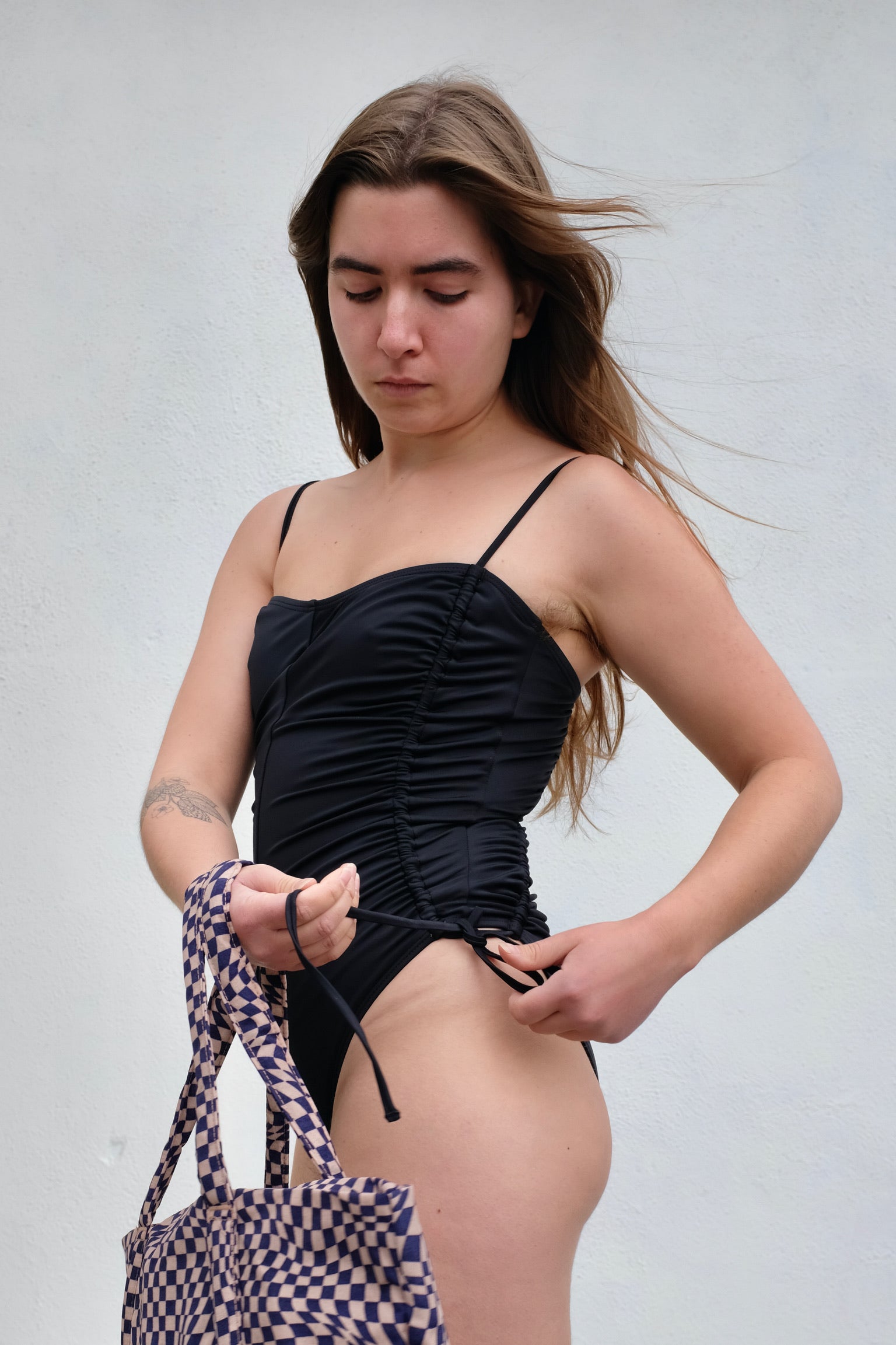 NU SWIM Disco Suit / Black