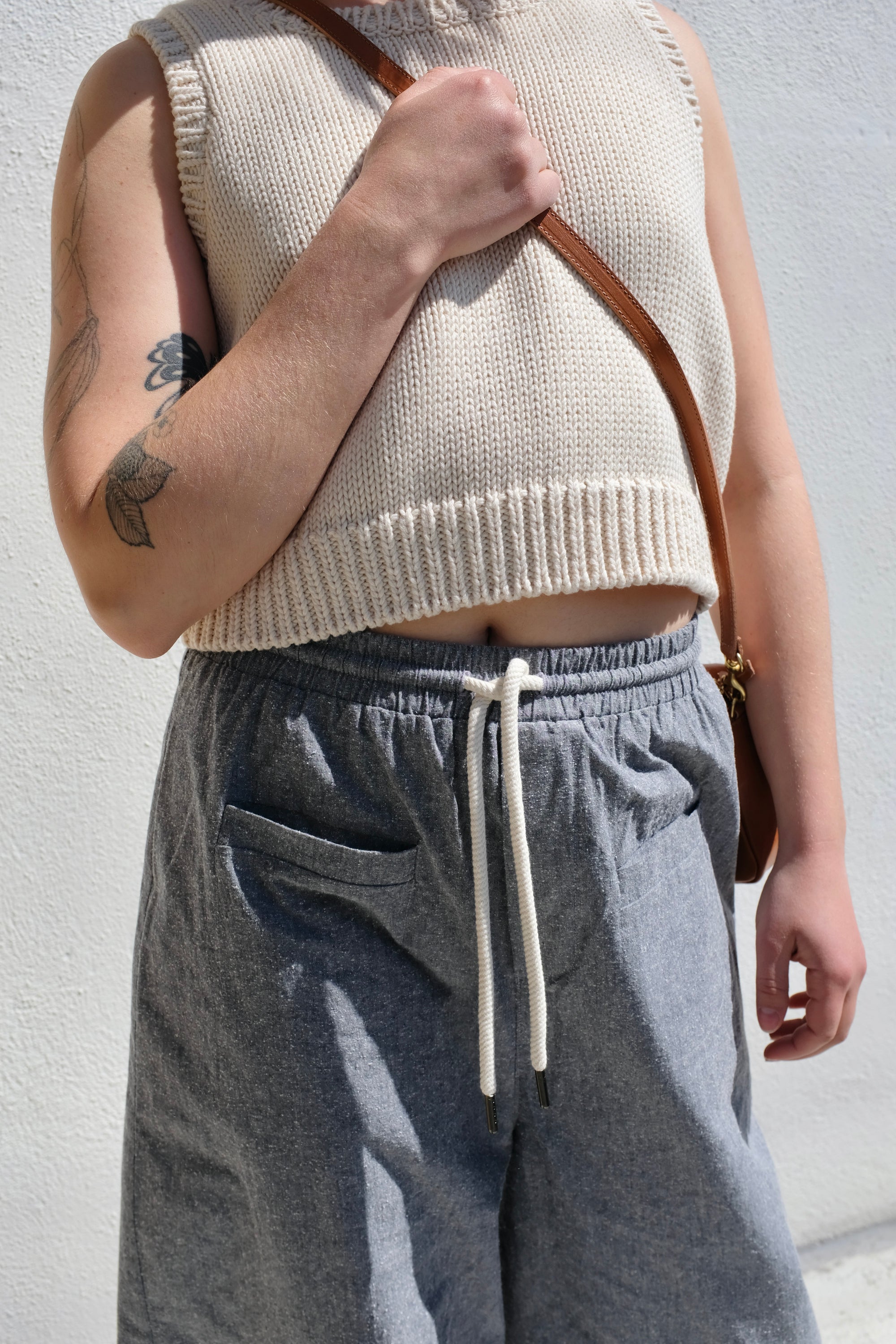 Atelier Delphine Hannah Pant / Chambray Silk