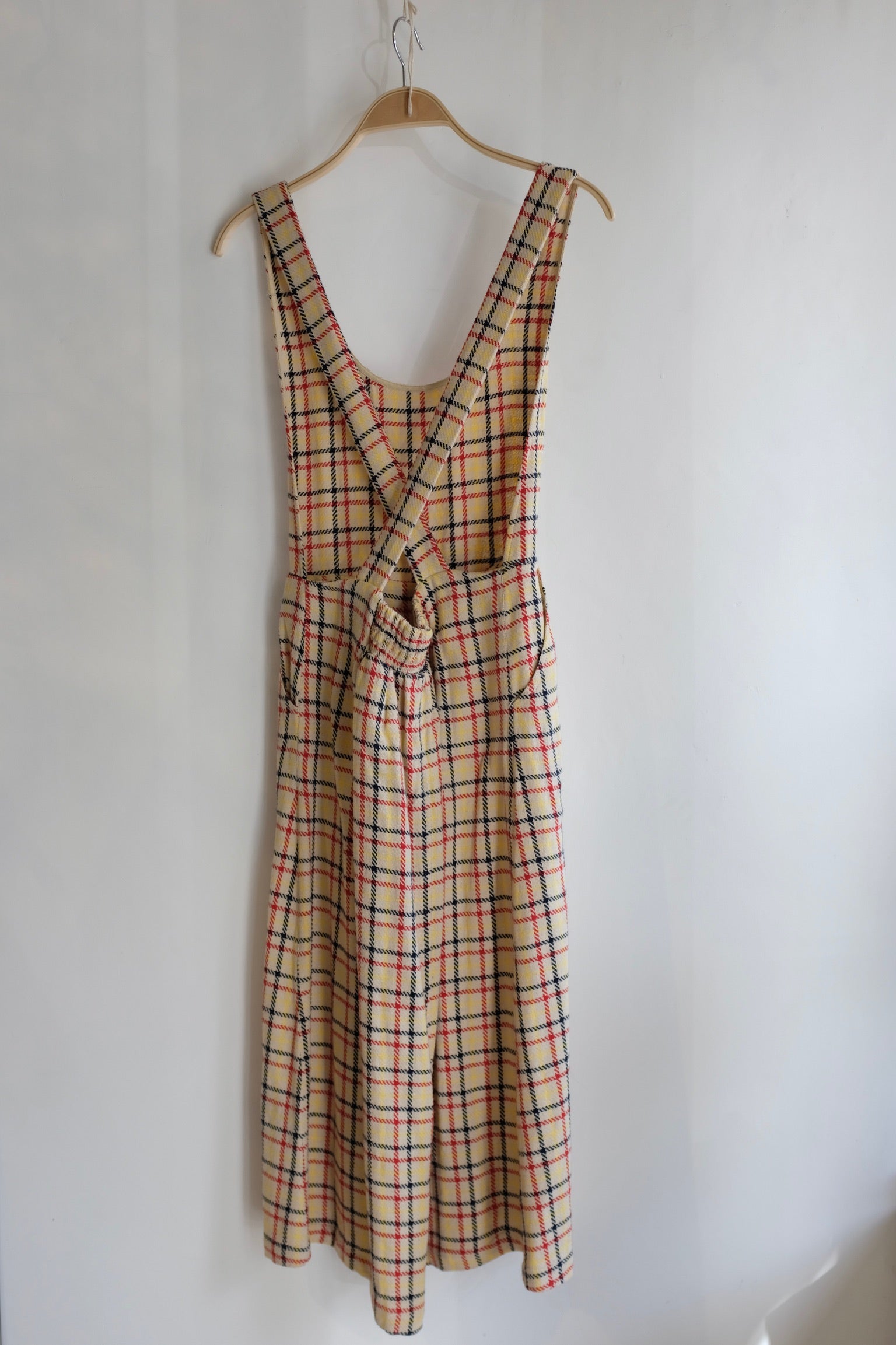 Pre-loved / Ace & Jig Plaid Apron Dress / Size S