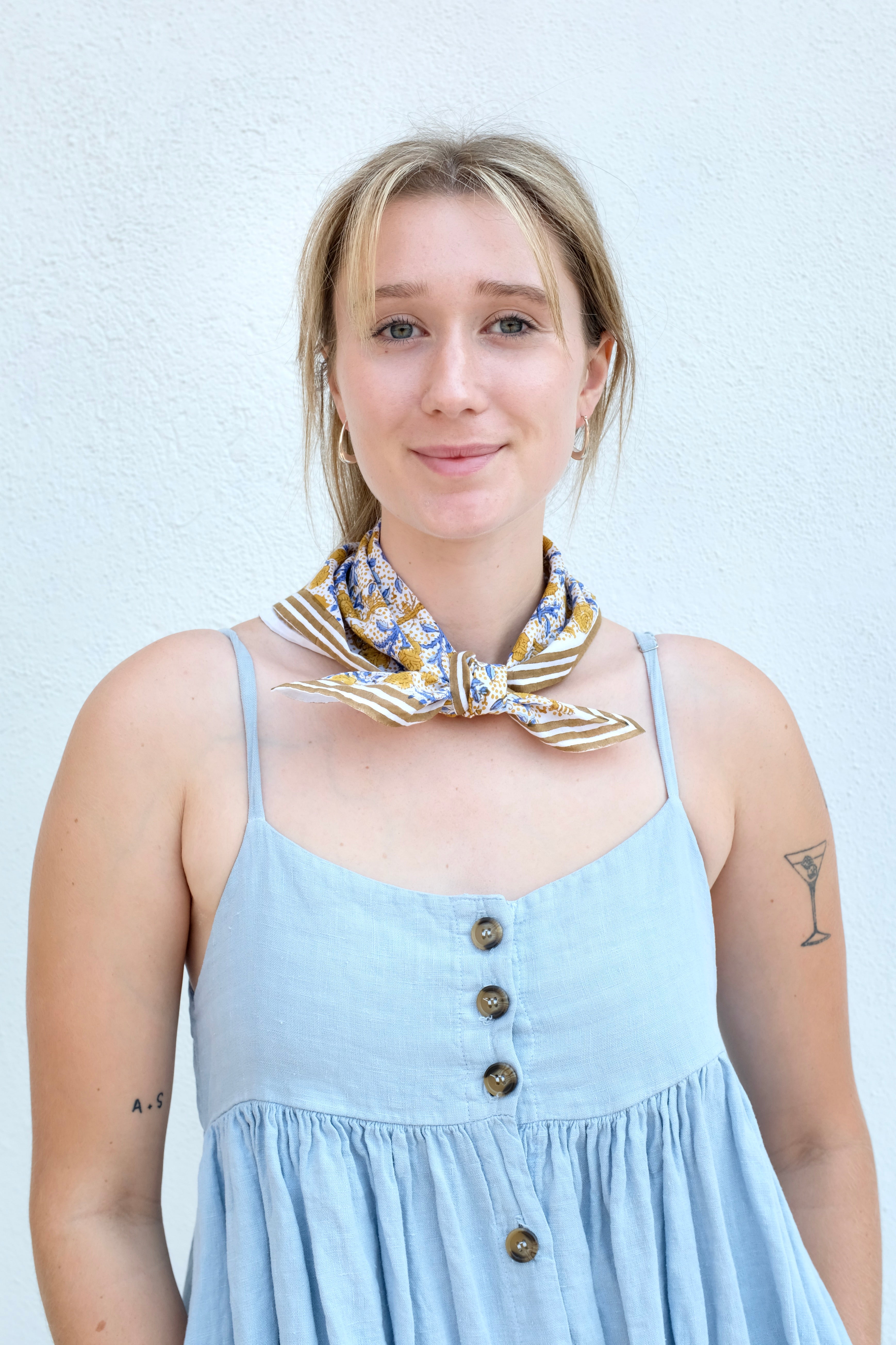 Block Shop Flower Bandana / Roses