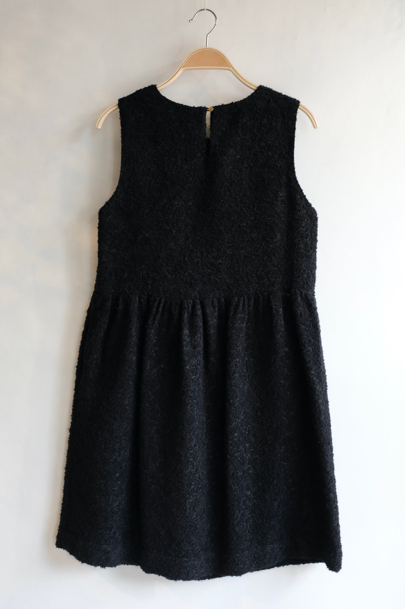 Pre-Loved / Steven Alan Wool Bouclé Dominga Dress / Black