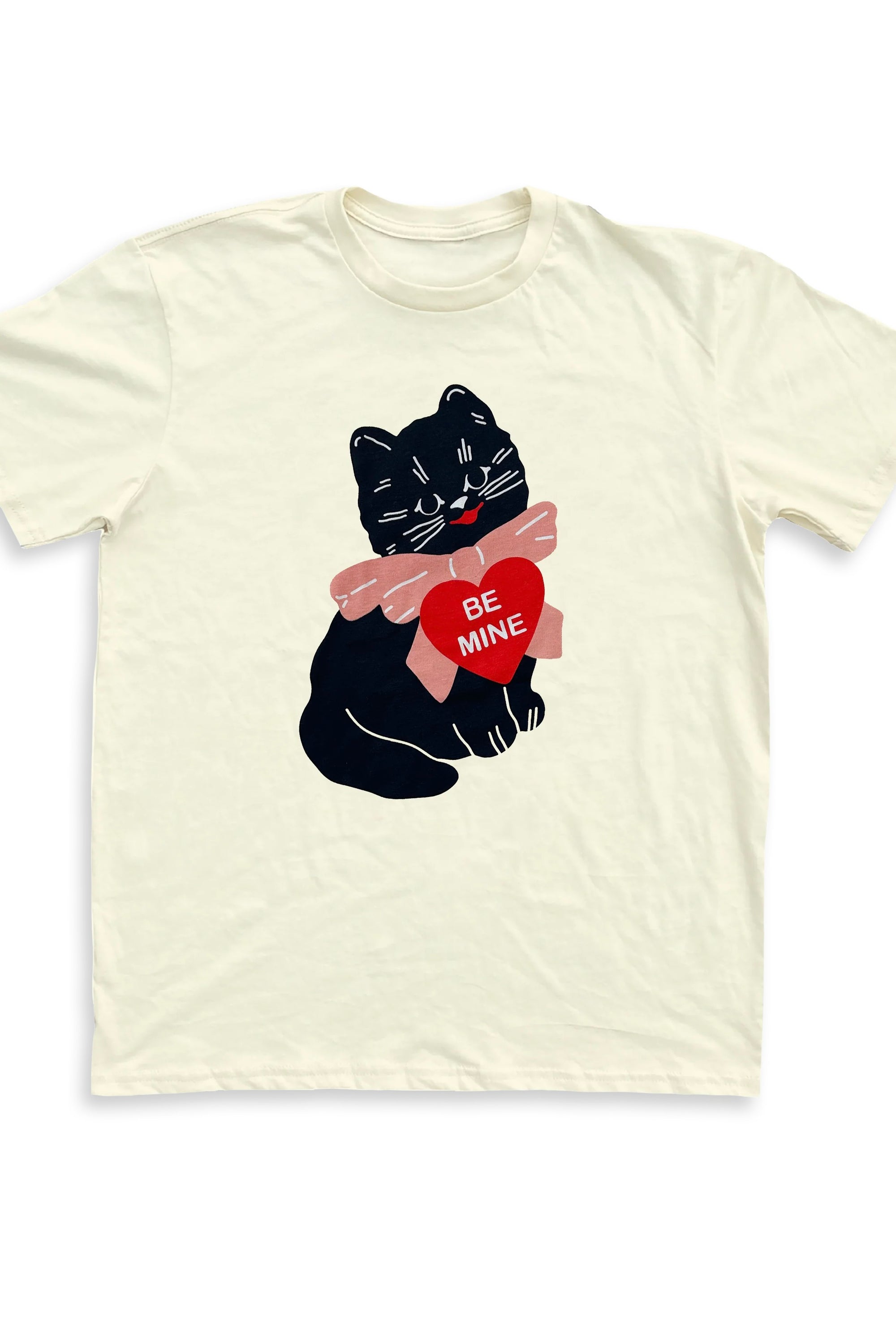 Be Mine Unisex Tee / Cream