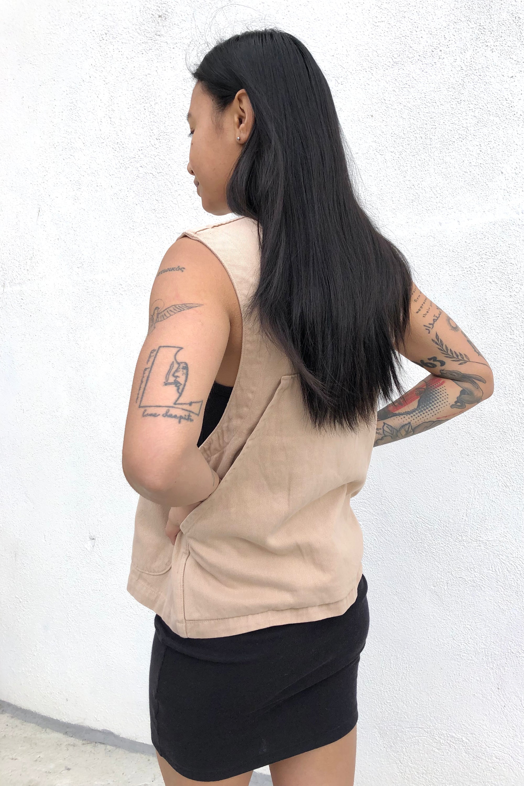 Jungmaven Falcon Vest / Oat Milk