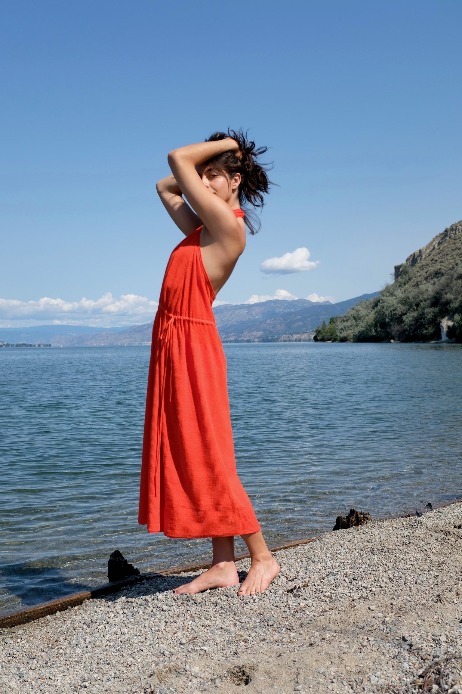 Rachel Comey Phoebe Dress / Coral