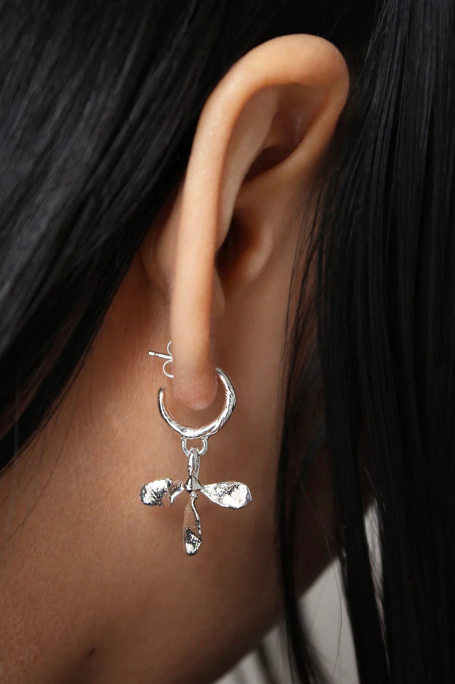 Ora C Trifoli Earring / Silver