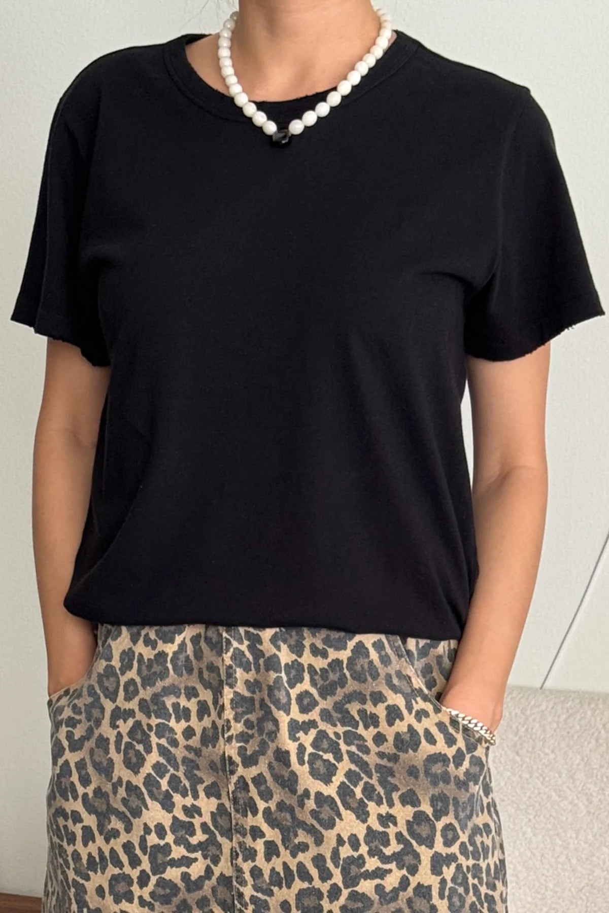 Vintage Boy Tee (Organic Cotton) / True Black