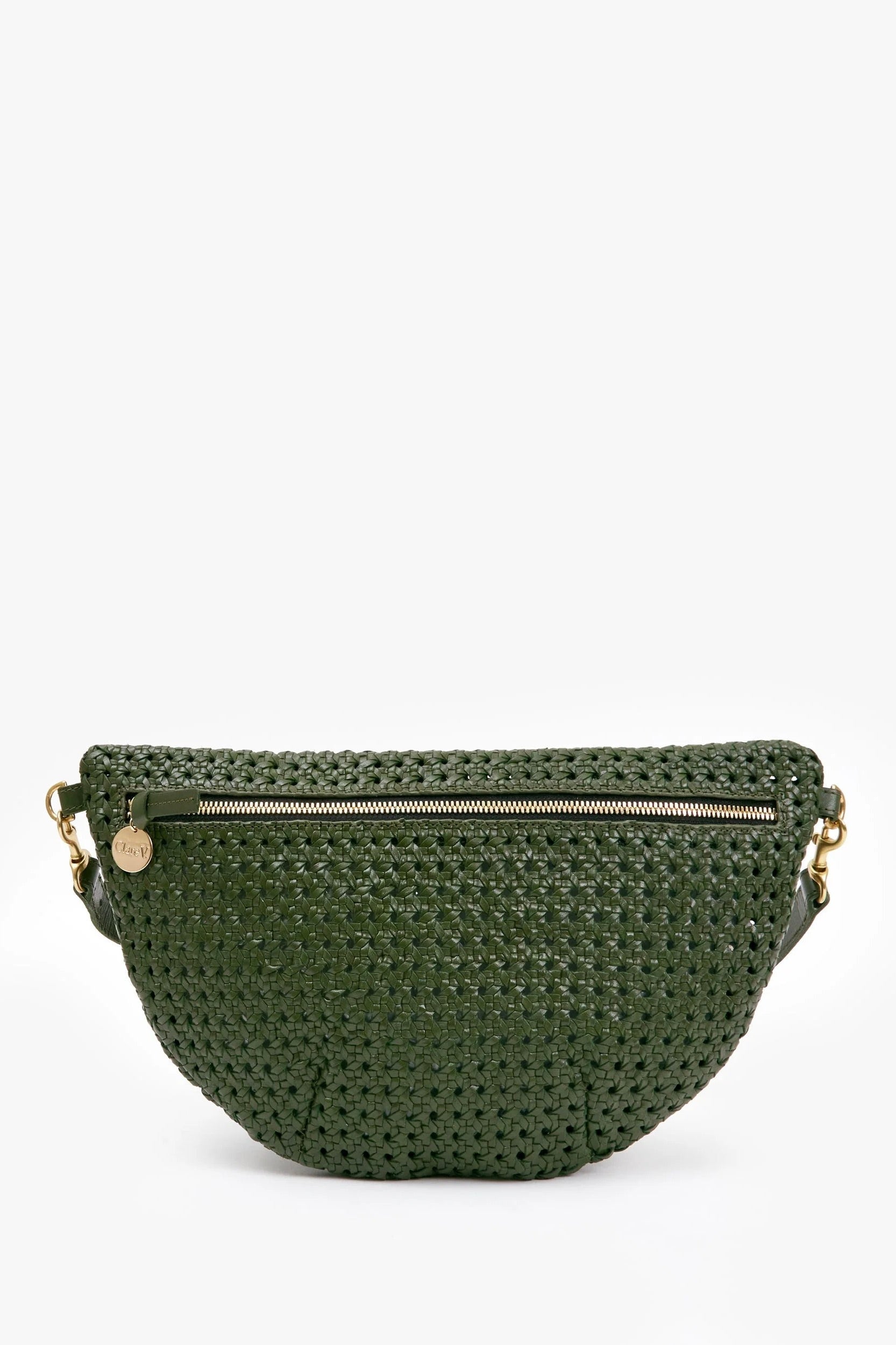 Clare V. Grande Fanny / Army Rattan