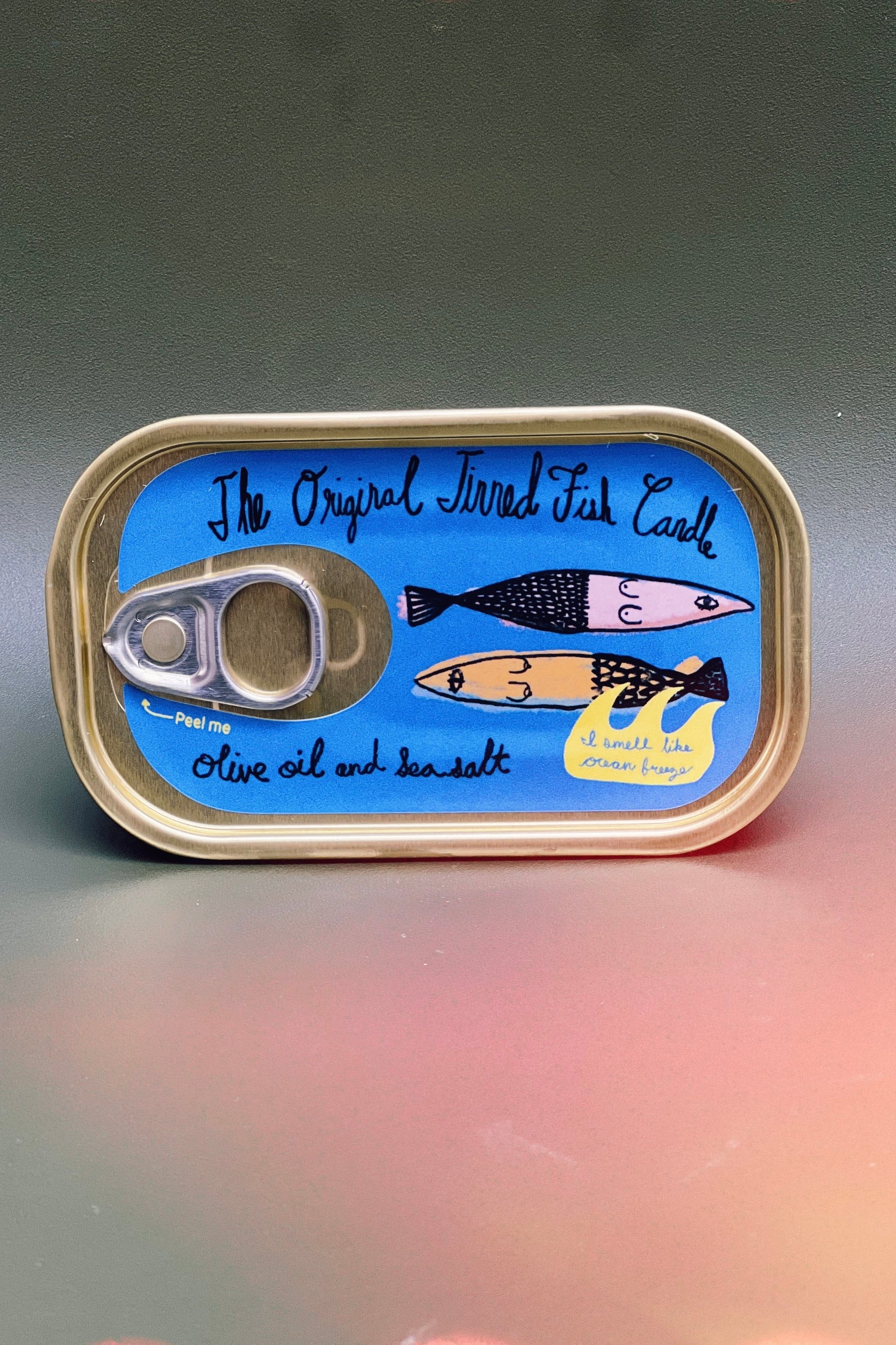 Tinned Fish Candle / Olive Oil & Sea Salt