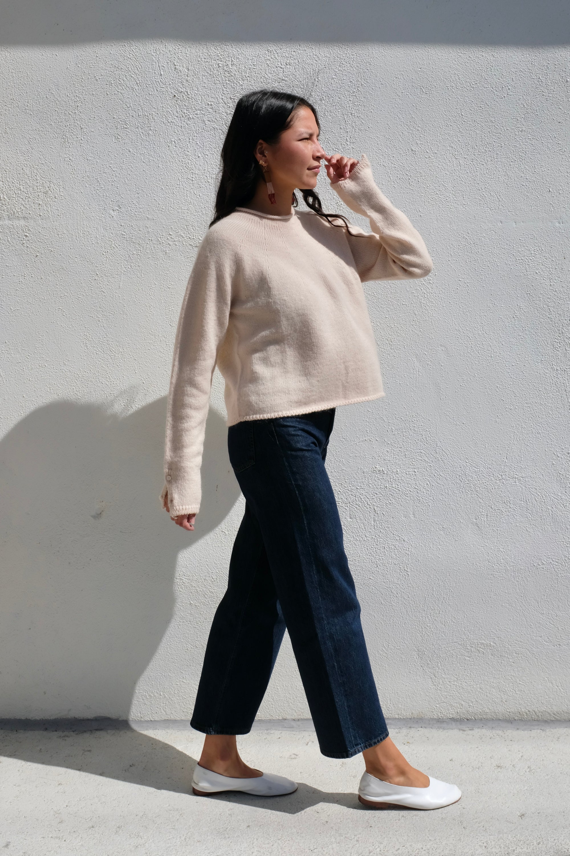Agolde Ren Hi Rise Wide Leg / Polished