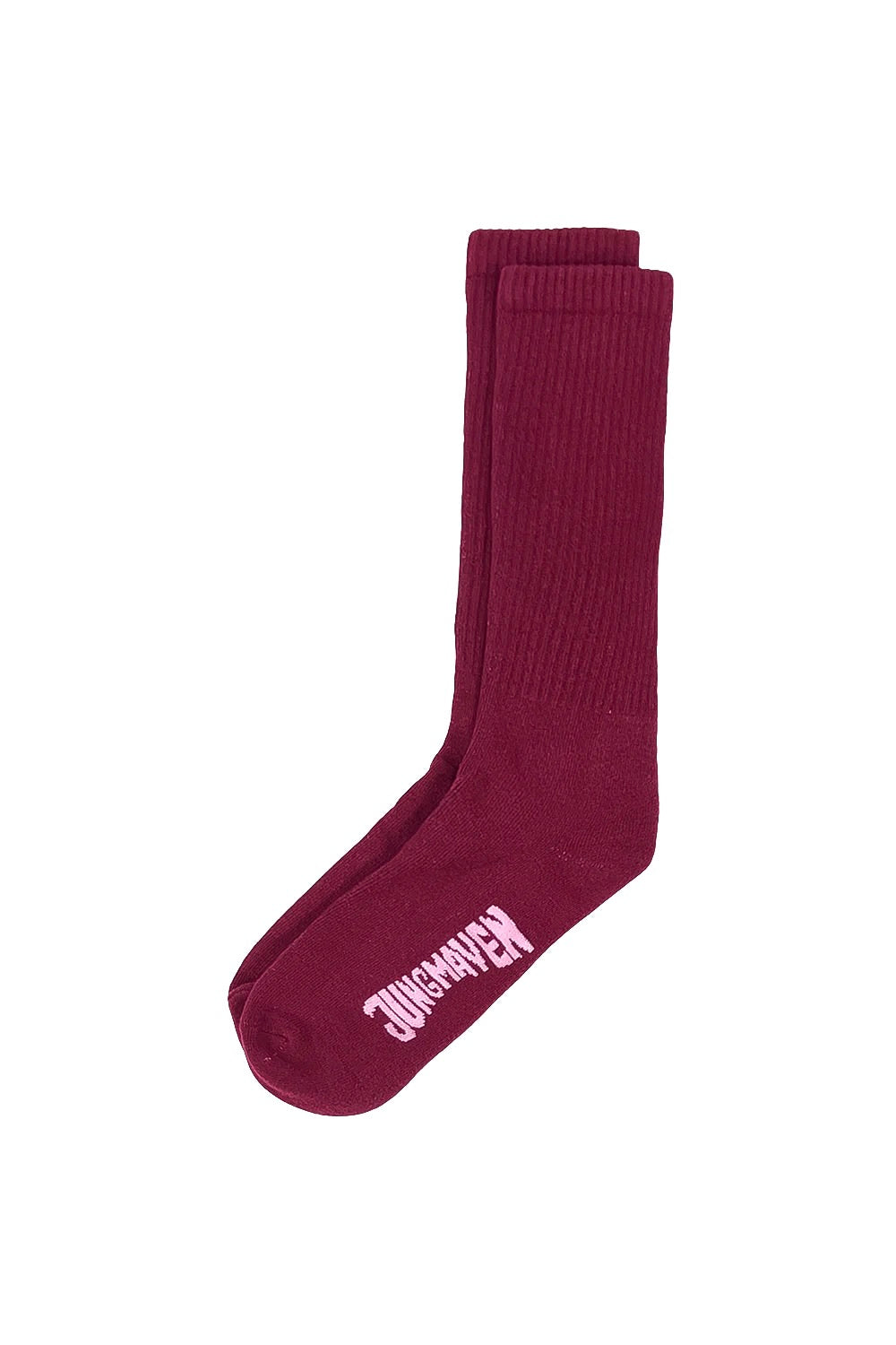 Jungmaven Hemp Crew Socks / Burgundy