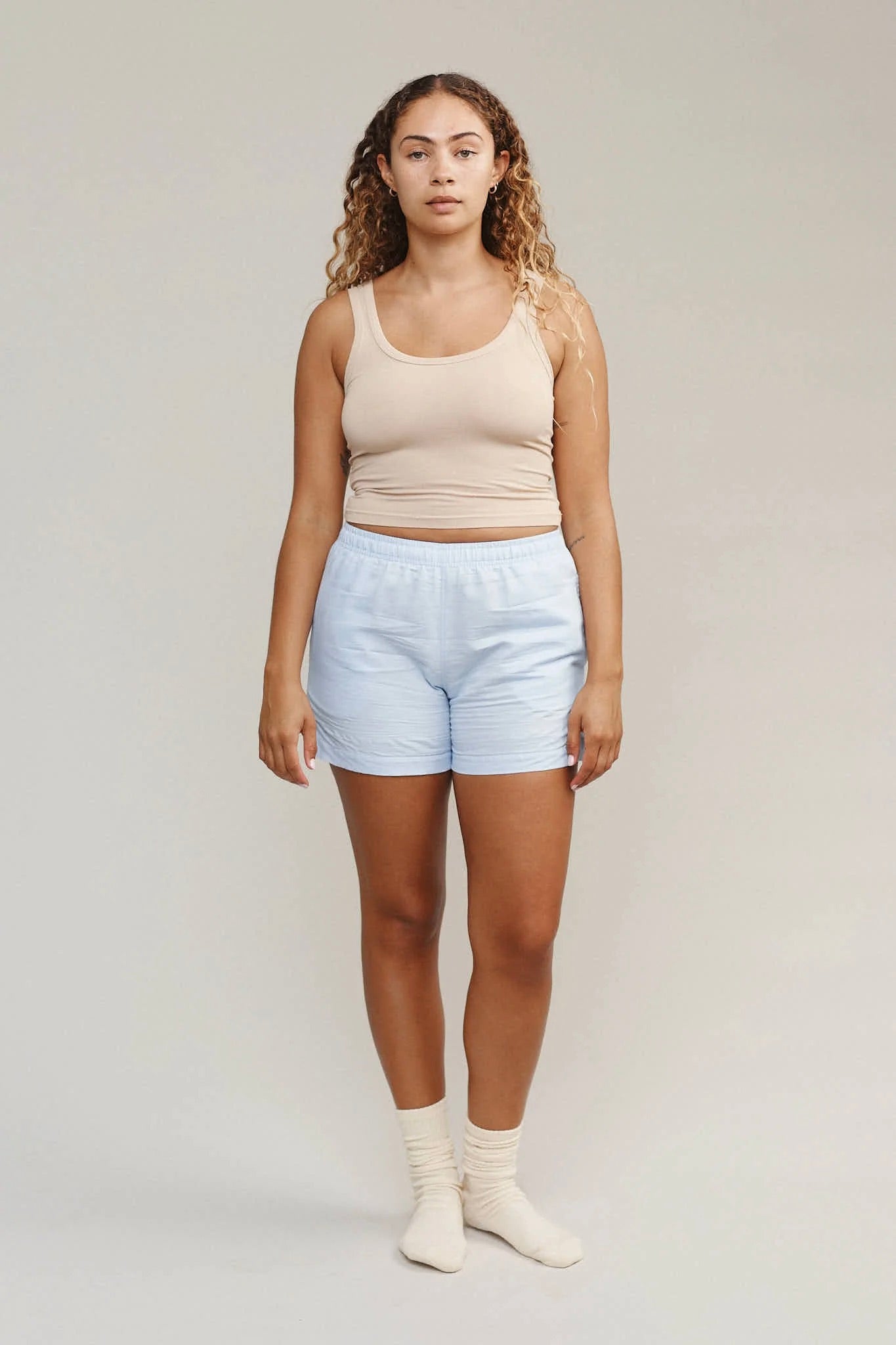 Jungmaven Cabana Short / Steel Blue
